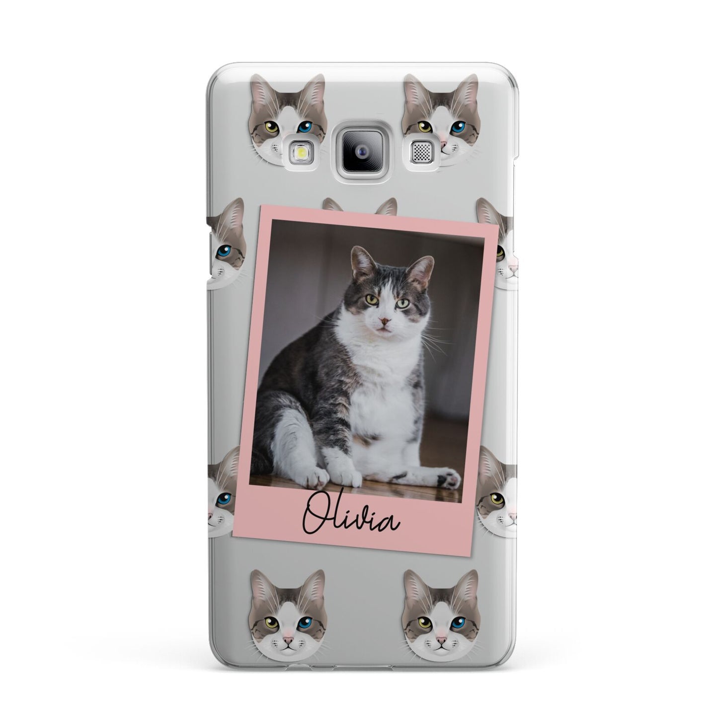 Personalised Cat Photo Samsung Galaxy A7 2015 Case