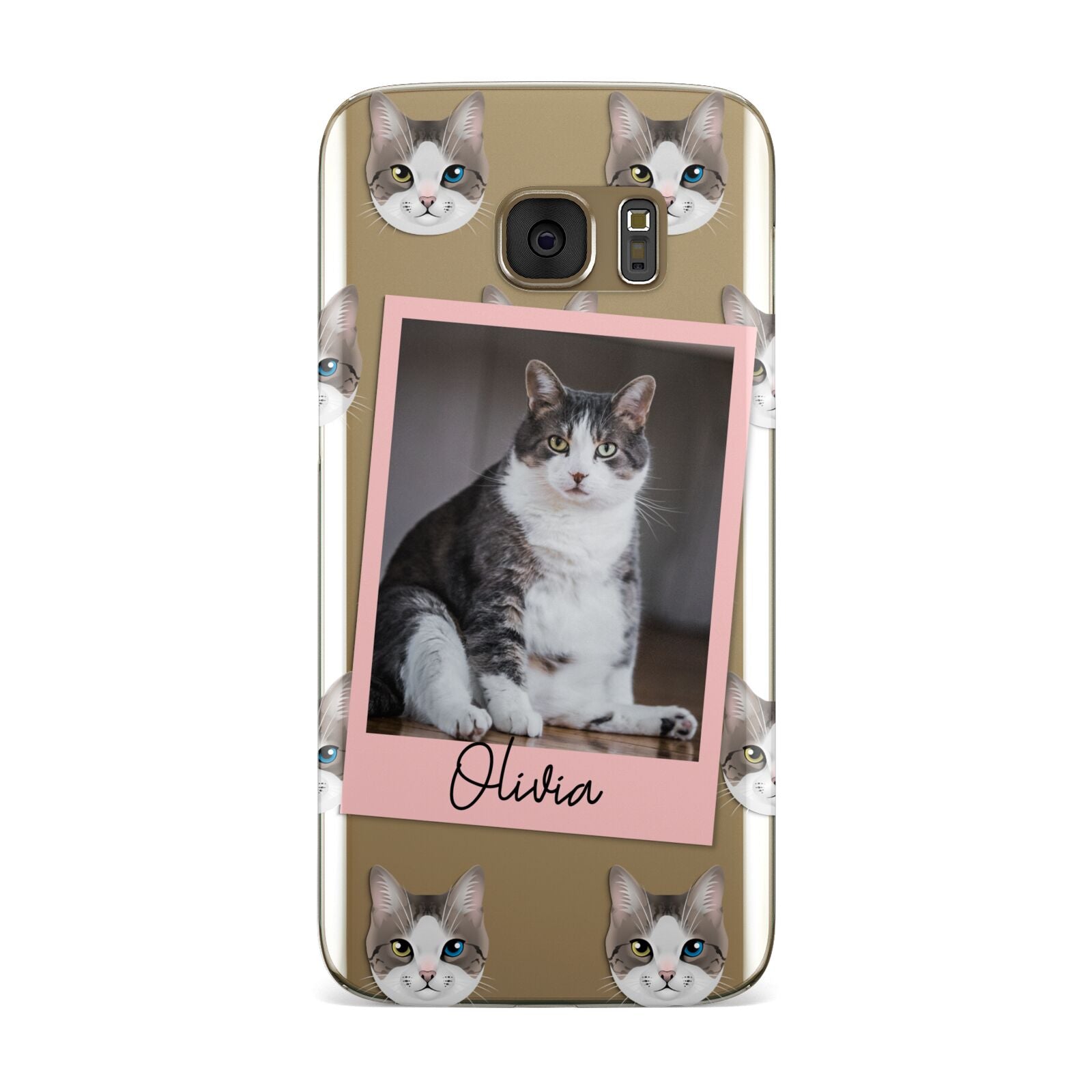 Personalised Cat Photo Samsung Galaxy Case