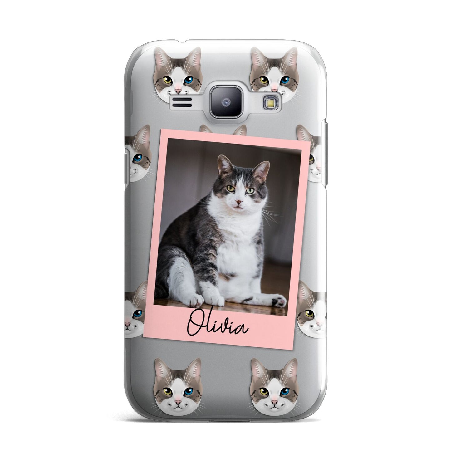 Personalised Cat Photo Samsung Galaxy J1 2015 Case