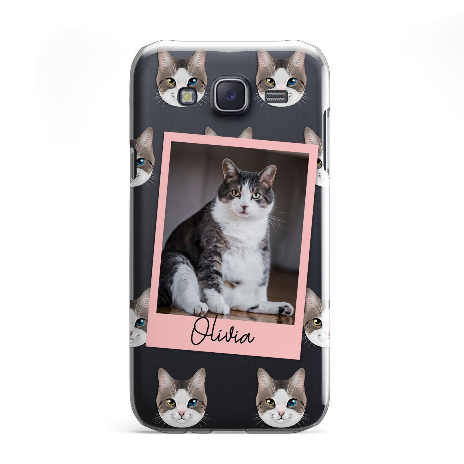 Personalised Cat Photo Samsung Galaxy J5 Case