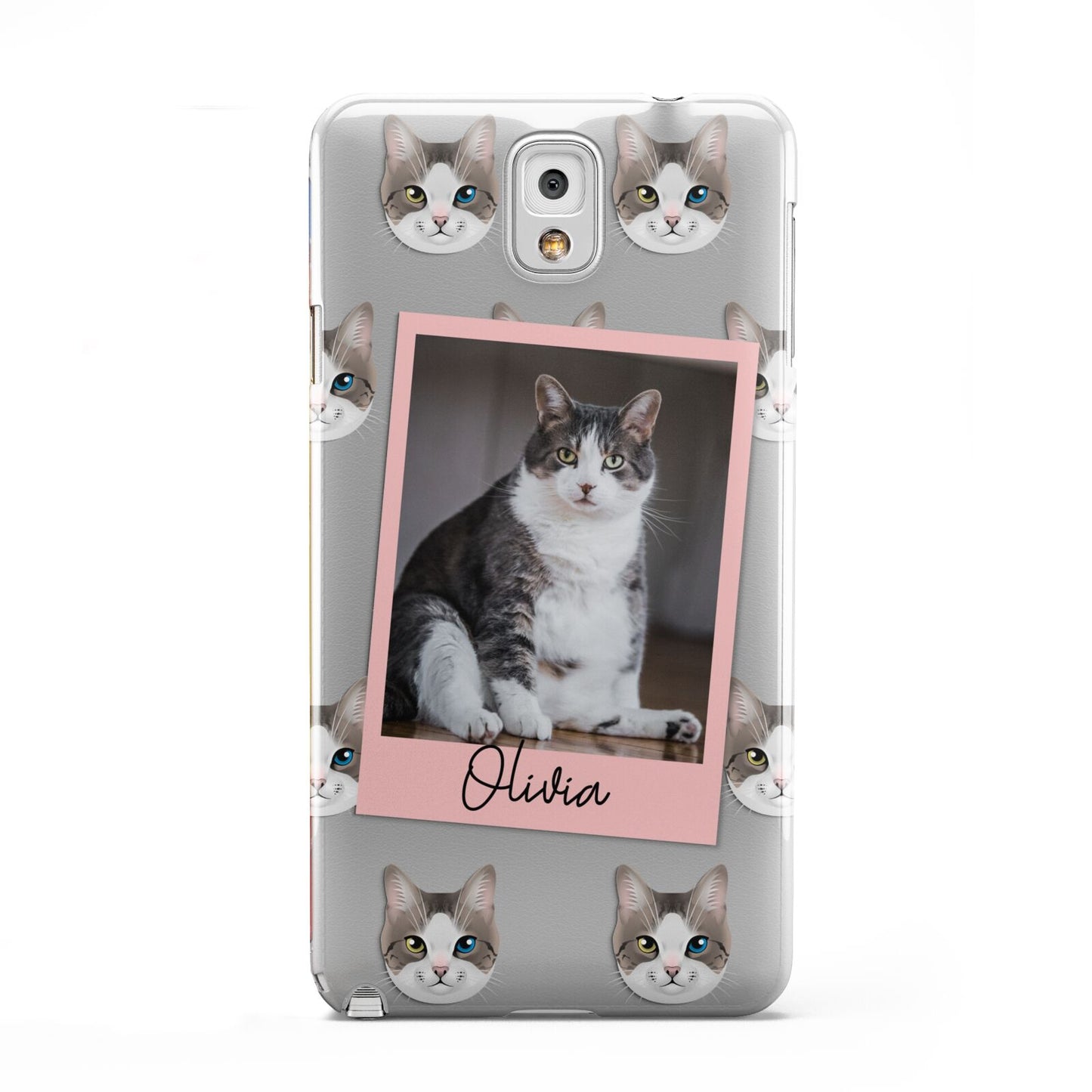 Personalised Cat Photo Samsung Galaxy Note 3 Case