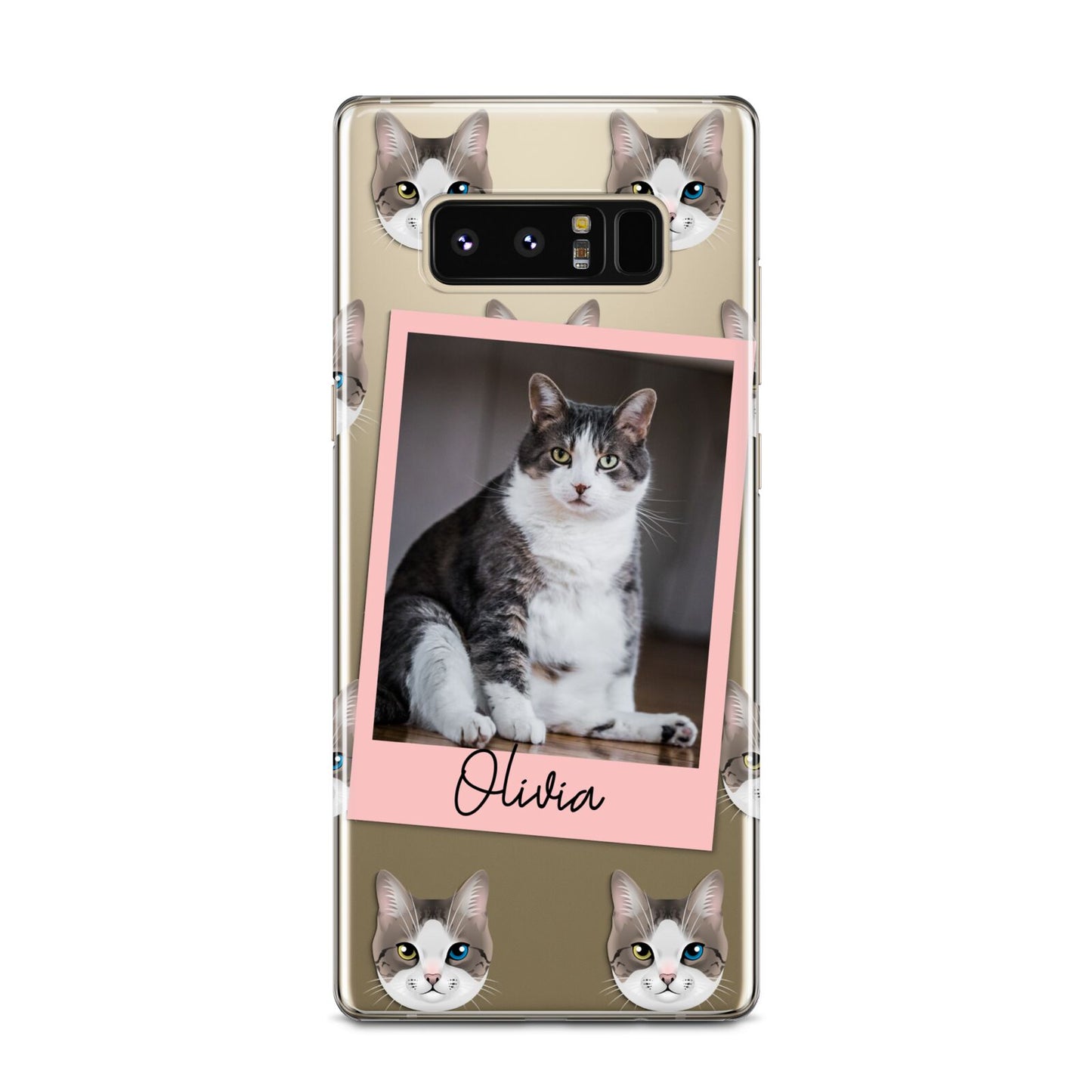 Personalised Cat Photo Samsung Galaxy Note 8 Case