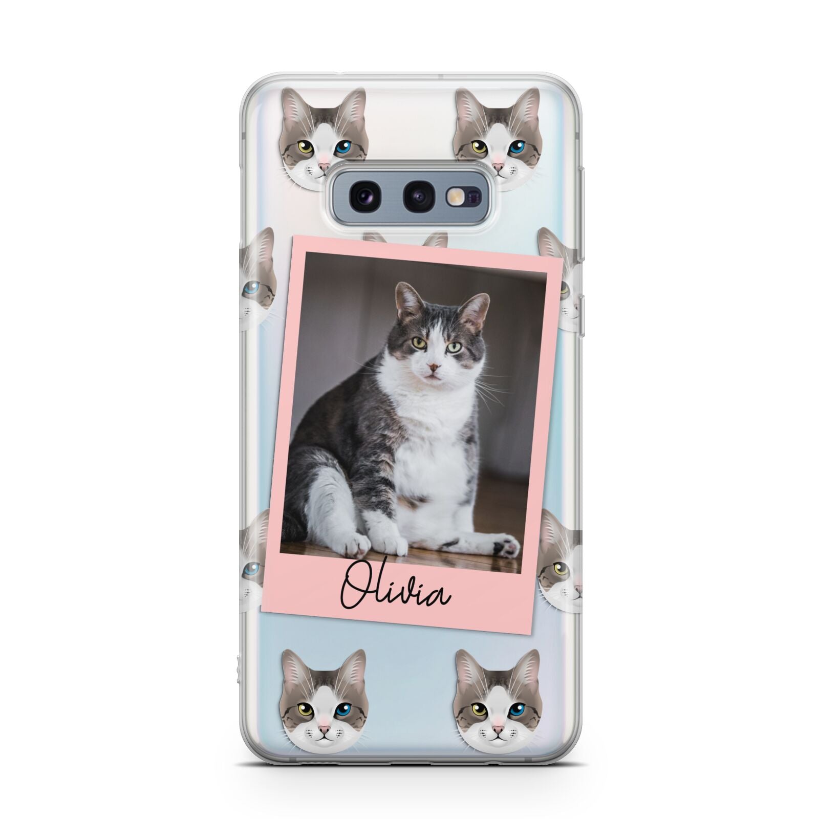 Personalised Cat Photo Samsung Galaxy S10E Case