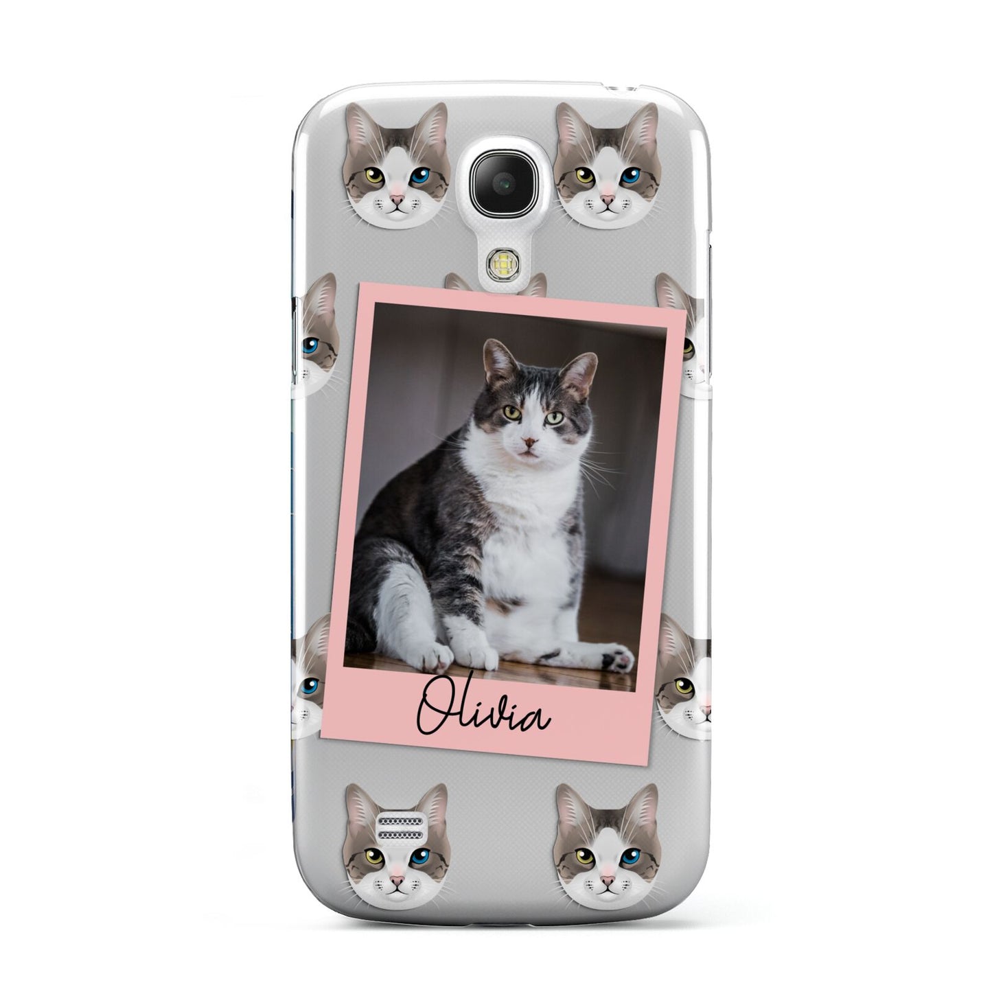 Personalised Cat Photo Samsung Galaxy S4 Mini Case