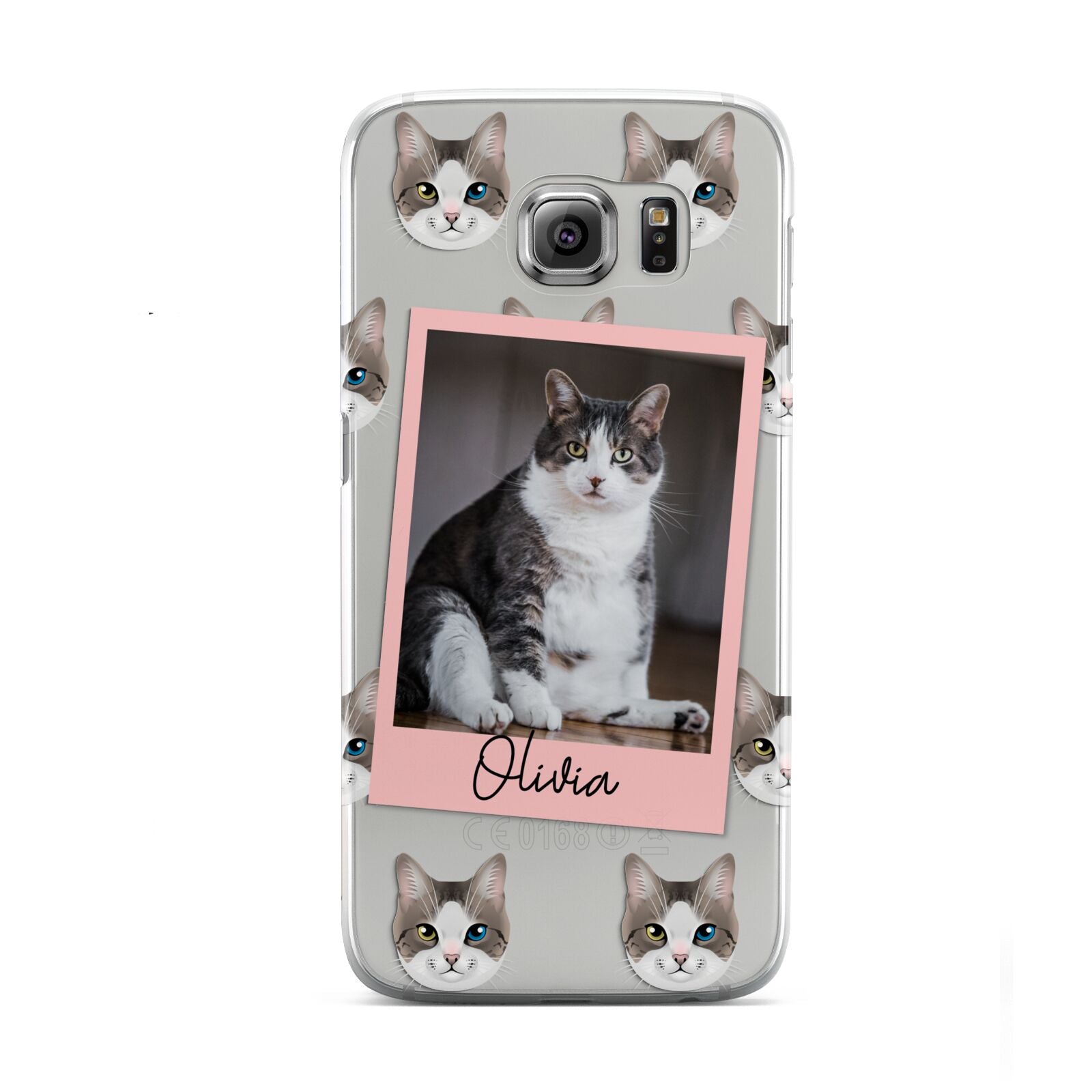 Personalised Cat Photo Samsung Galaxy S6 Case