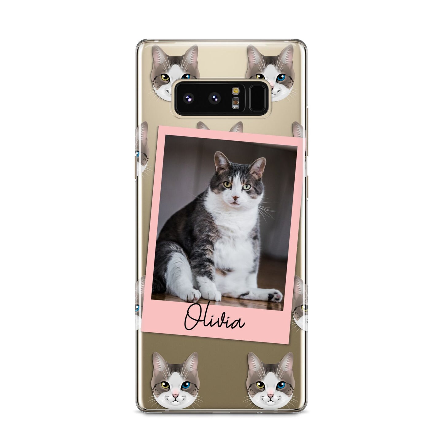 Personalised Cat Photo Samsung Galaxy S8 Case