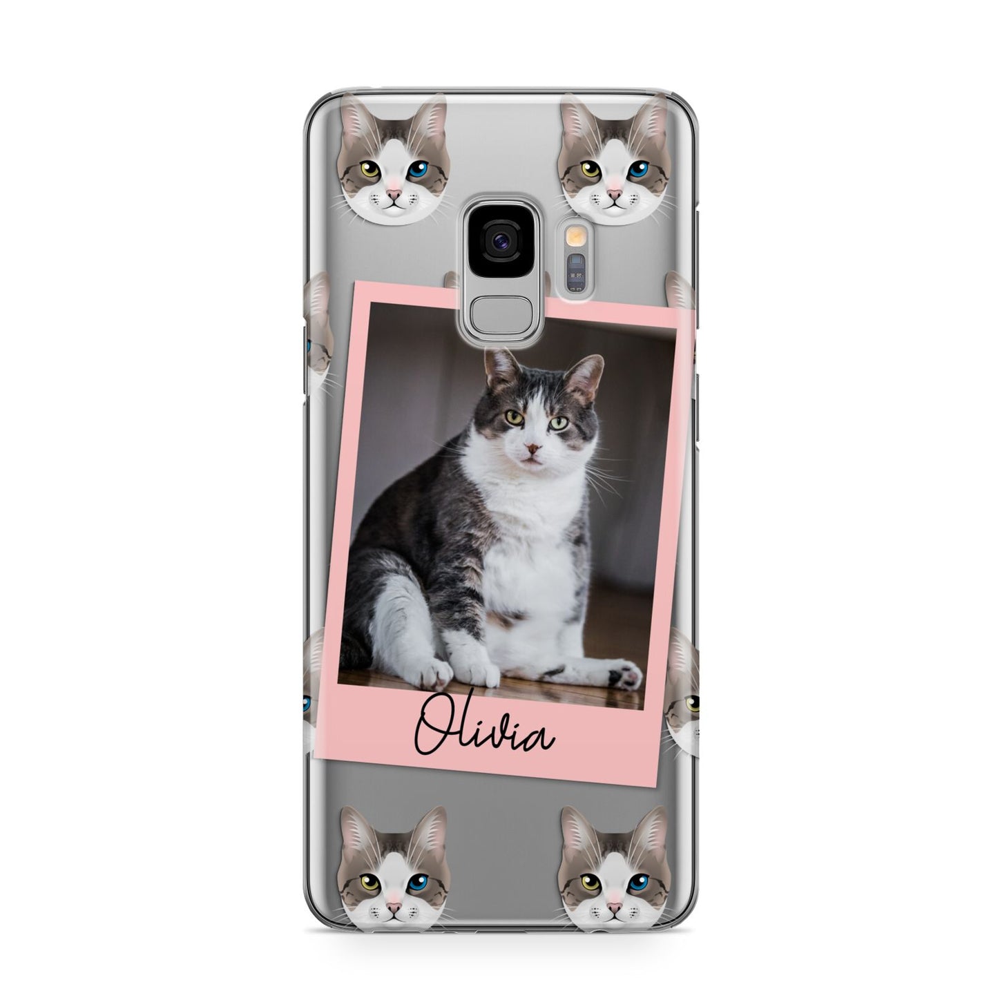 Personalised Cat Photo Samsung Galaxy S9 Case