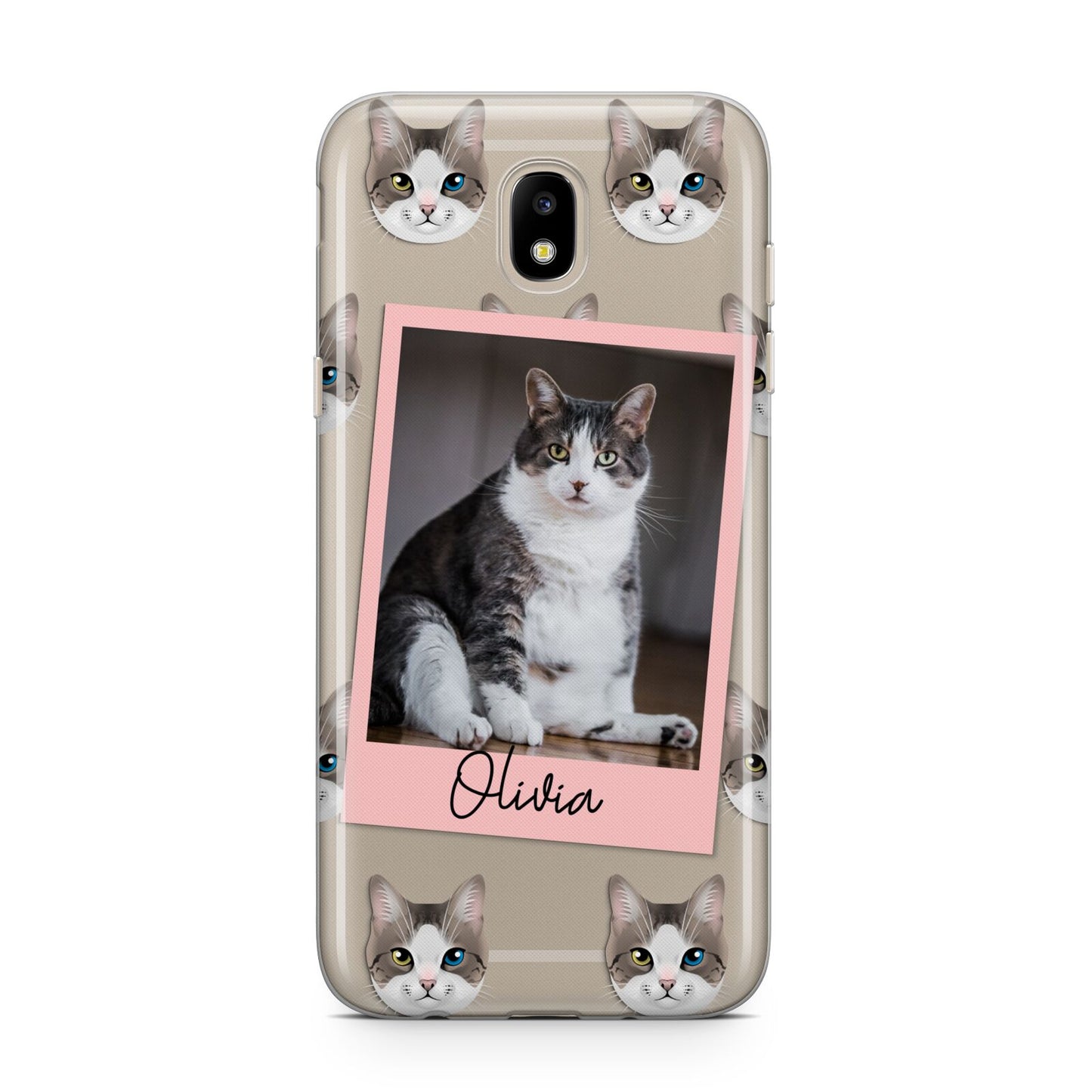 Personalised Cat Photo Samsung J5 2017 Case