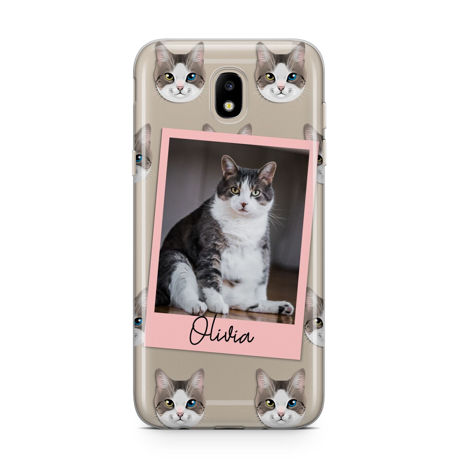 Personalised Cat Photo Samsung J5 2017 Case