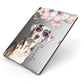 Personalised Catahoula Leopard Dog Apple iPad Case on Grey iPad Side View