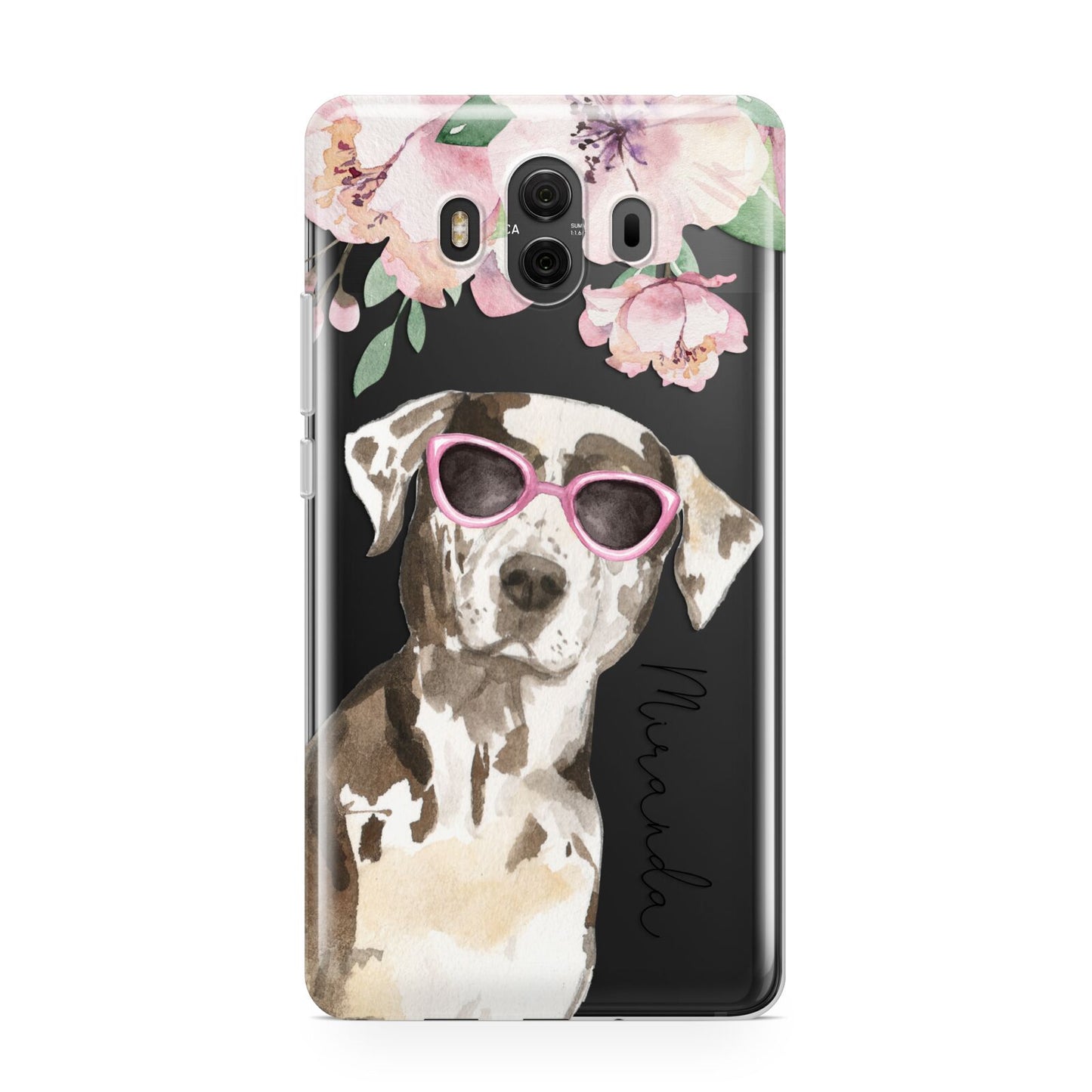 Personalised Catahoula Leopard Dog Huawei Mate 10 Protective Phone Case