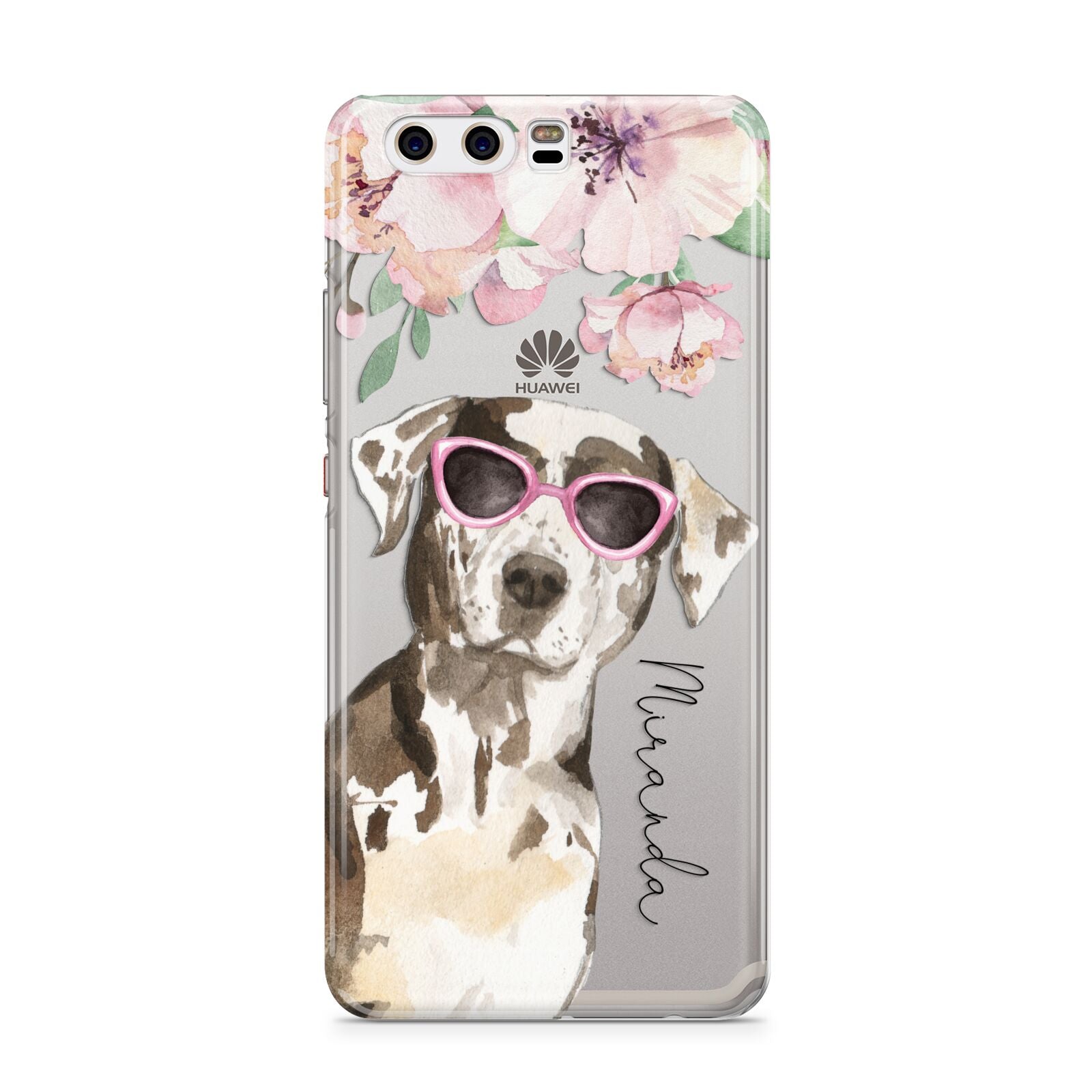 Personalised Catahoula Leopard Dog Huawei P10 Phone Case