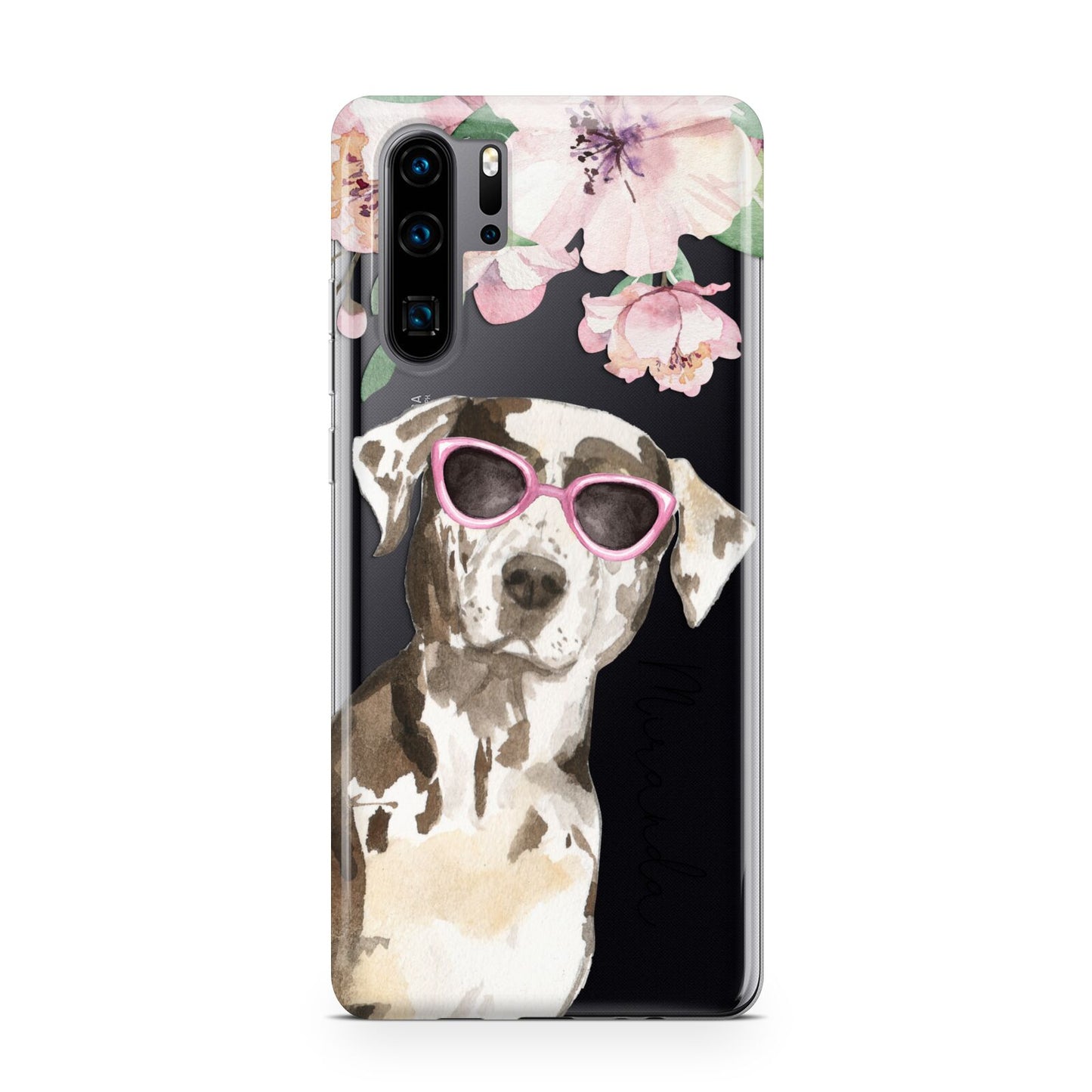 Personalised Catahoula Leopard Dog Huawei P30 Pro Phone Case