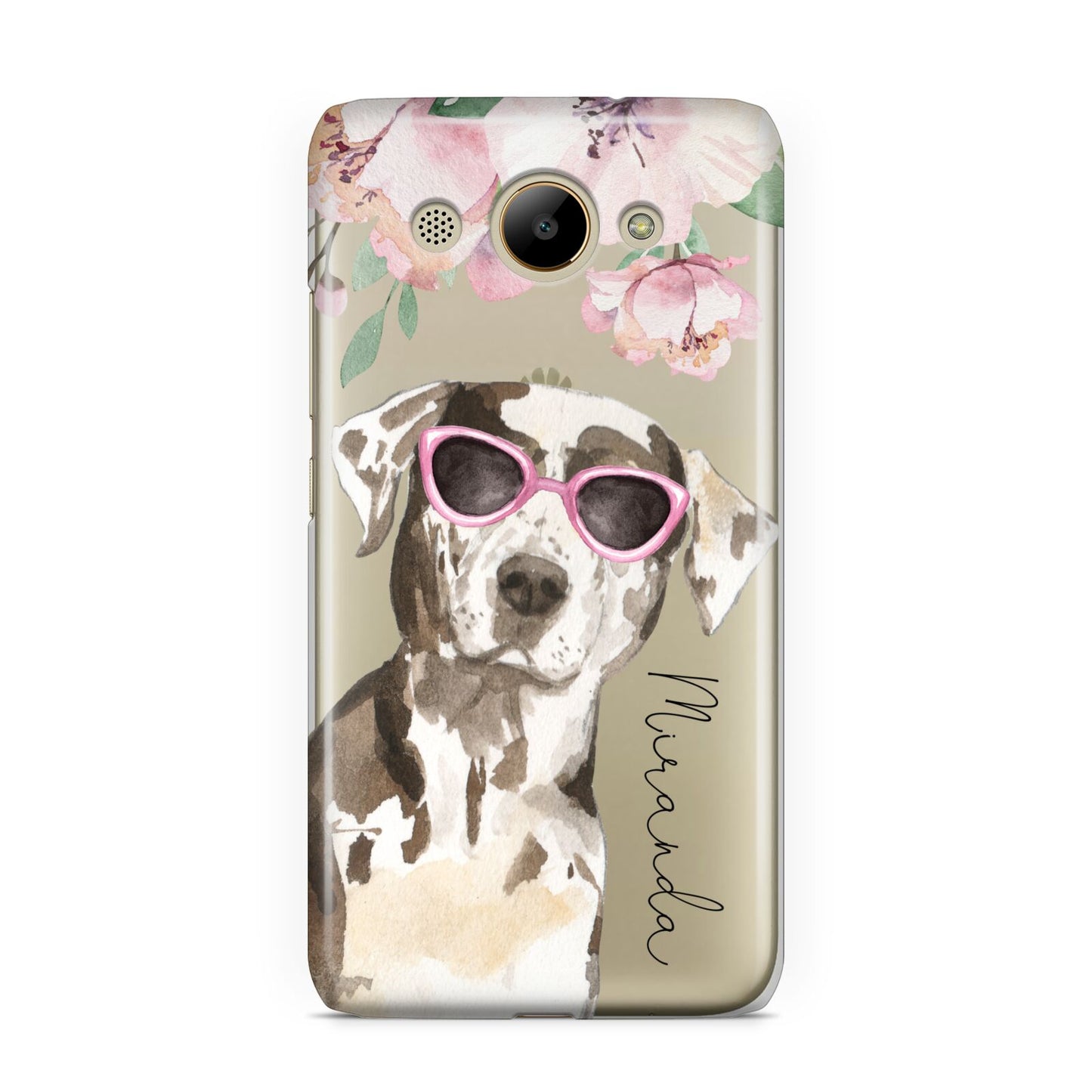 Personalised Catahoula Leopard Dog Huawei Y3 2017