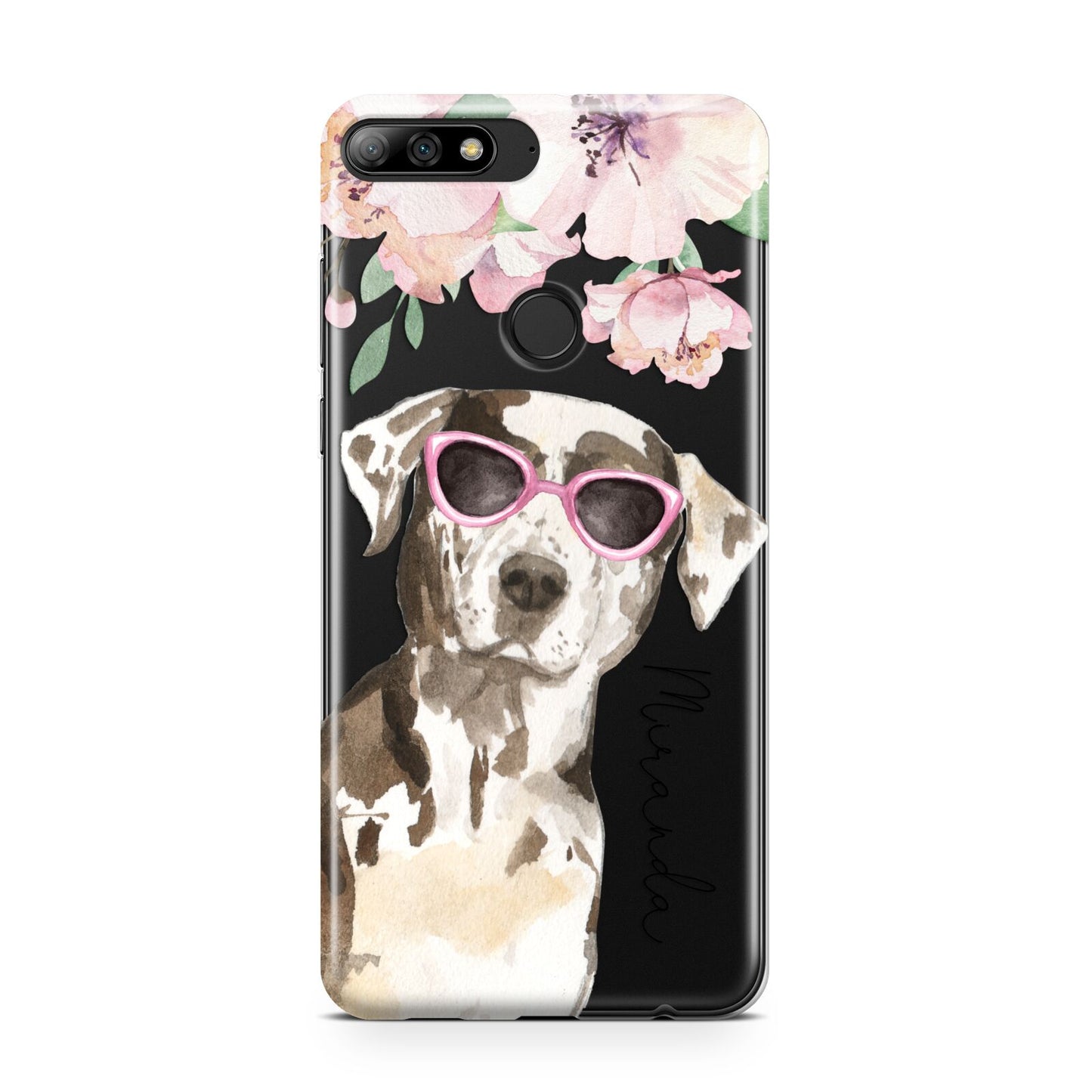 Personalised Catahoula Leopard Dog Huawei Y7 2018