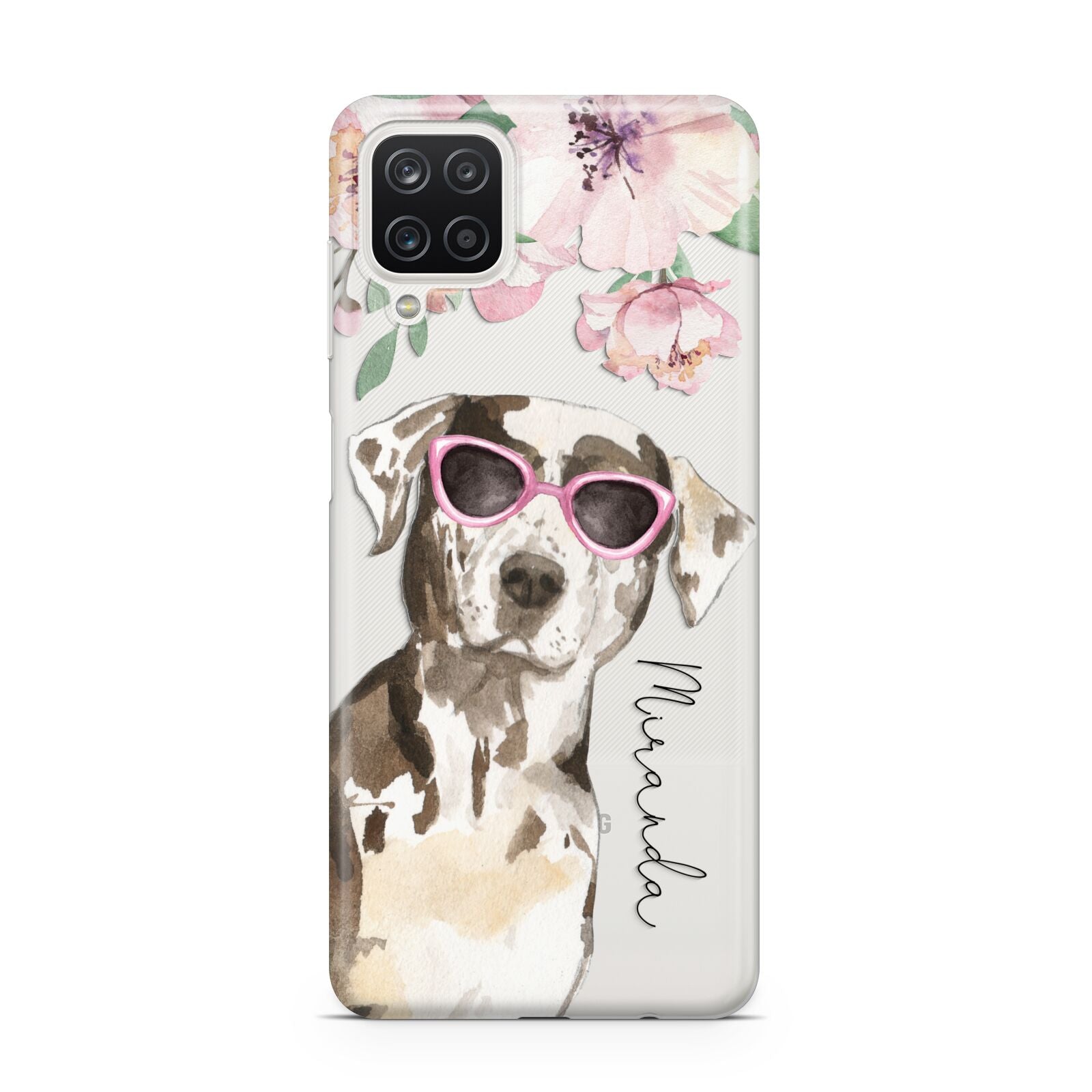 Personalised Catahoula Leopard Dog Samsung A12 Case