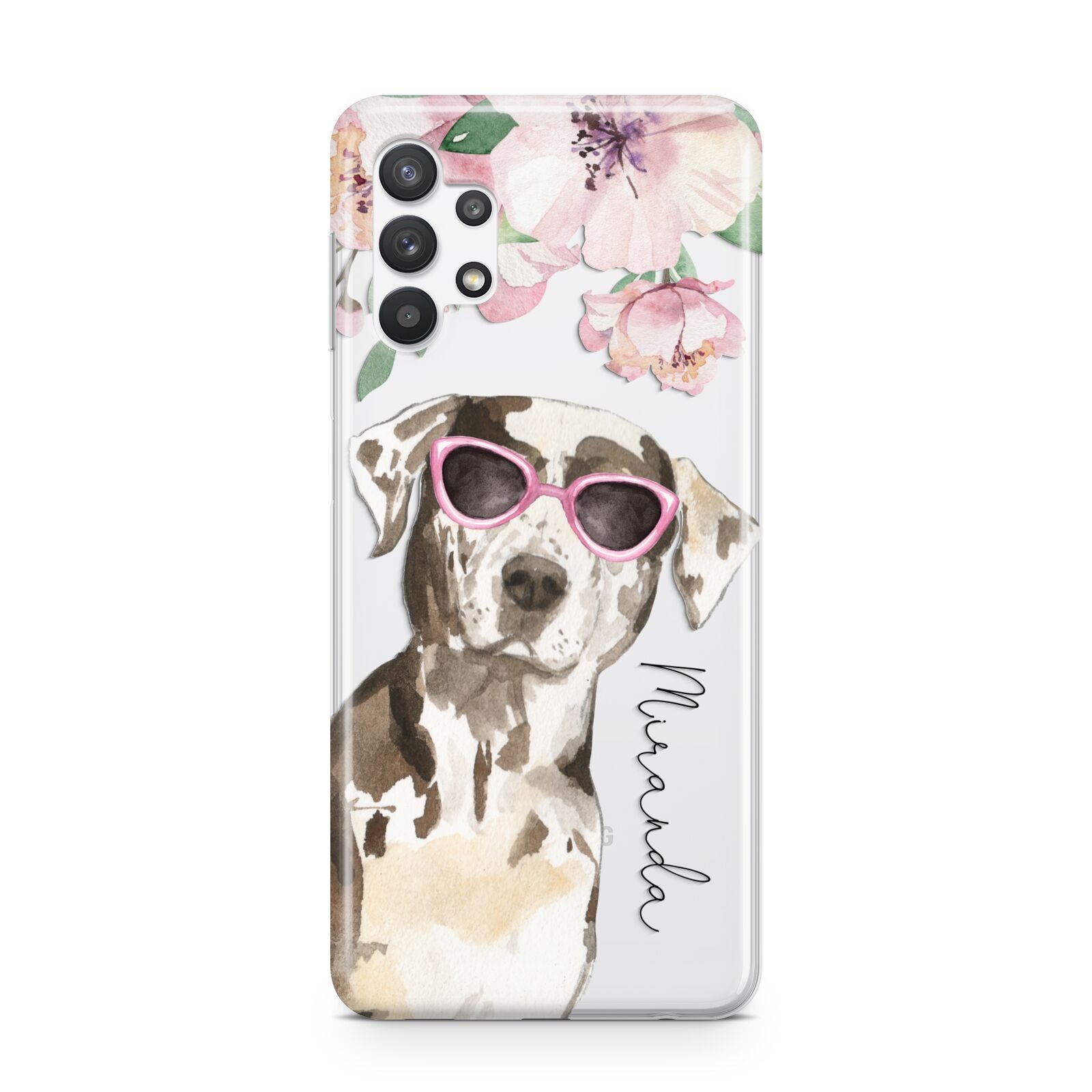 Personalised Catahoula Leopard Dog Samsung A32 5G Case