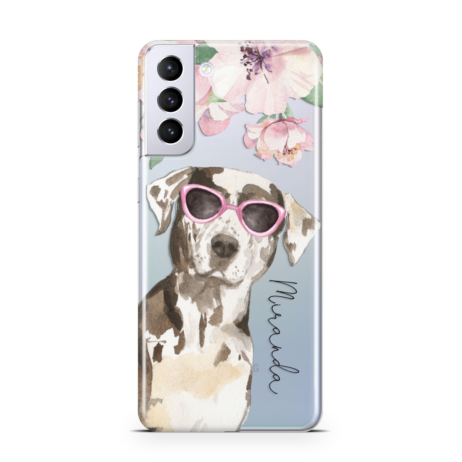 Personalised Catahoula Leopard Dog Samsung S21 Plus Case