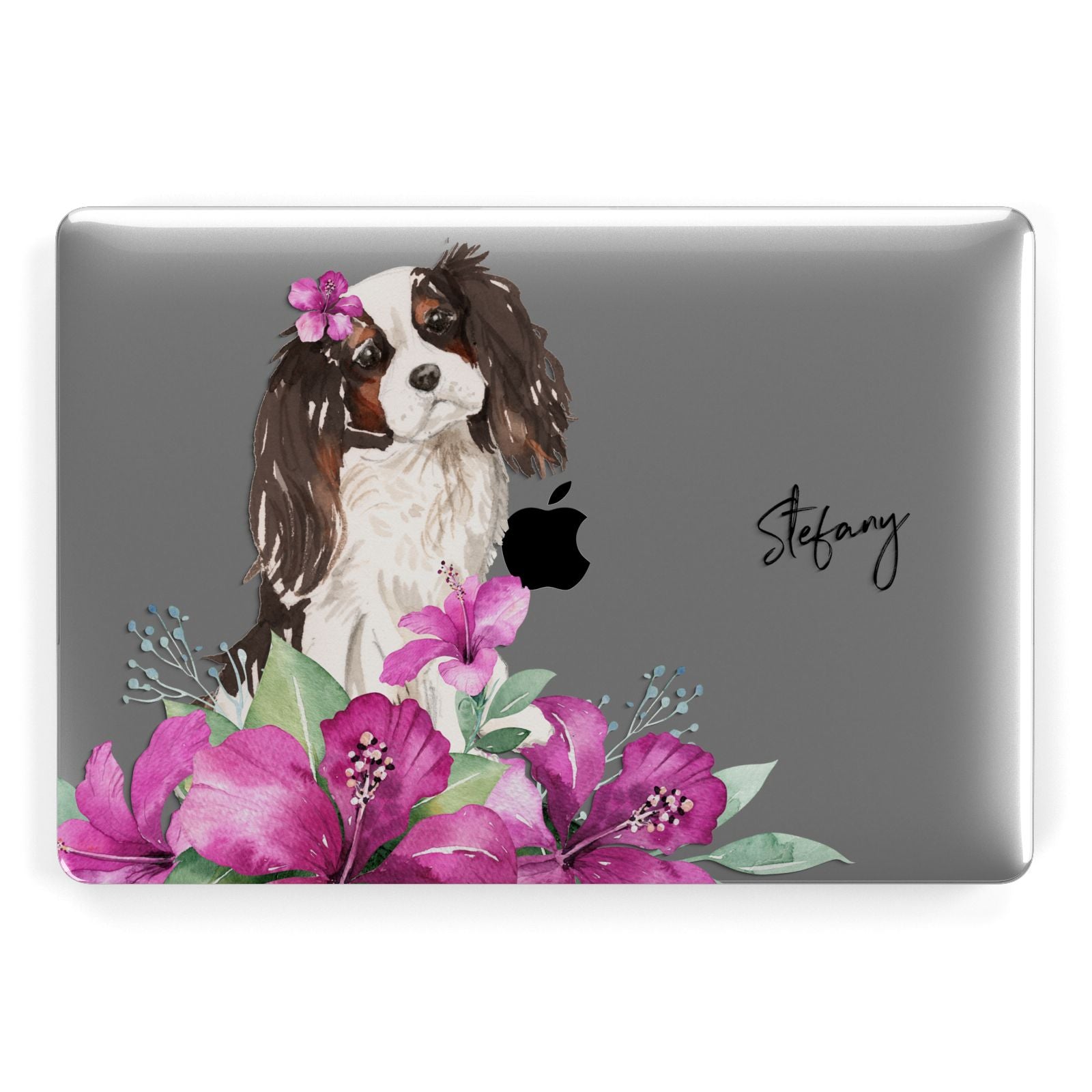 Personalised Cavalier King Charles Spaniel Apple MacBook Case