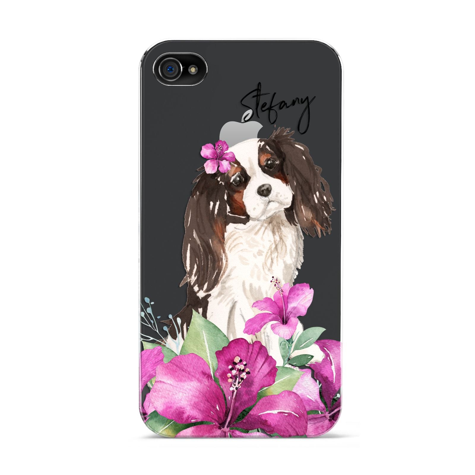 Personalised Cavalier King Charles Spaniel Apple iPhone 4s Case