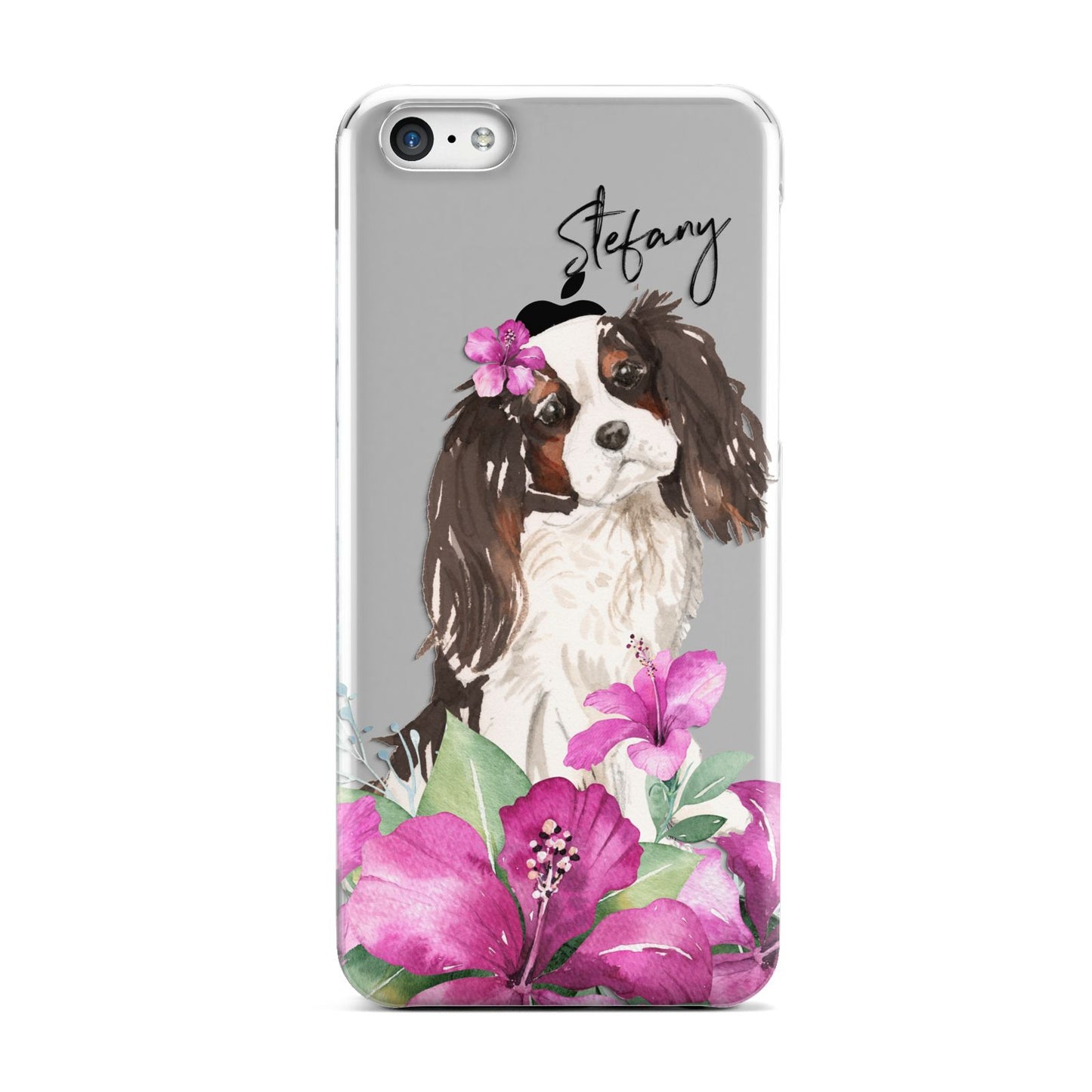 Personalised Cavalier King Charles Spaniel Apple iPhone 5c Case