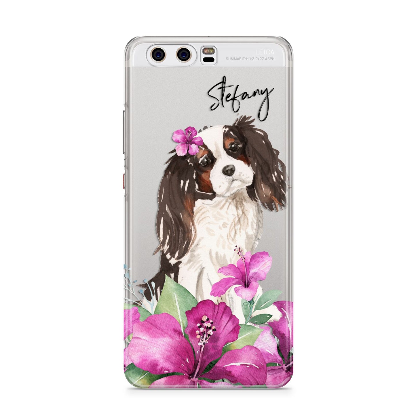 Personalised Cavalier King Charles Spaniel Huawei P10 Phone Case