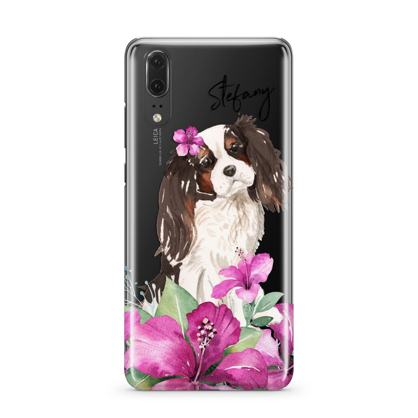 Personalised Cavalier King Charles Spaniel Huawei P20 Phone Case