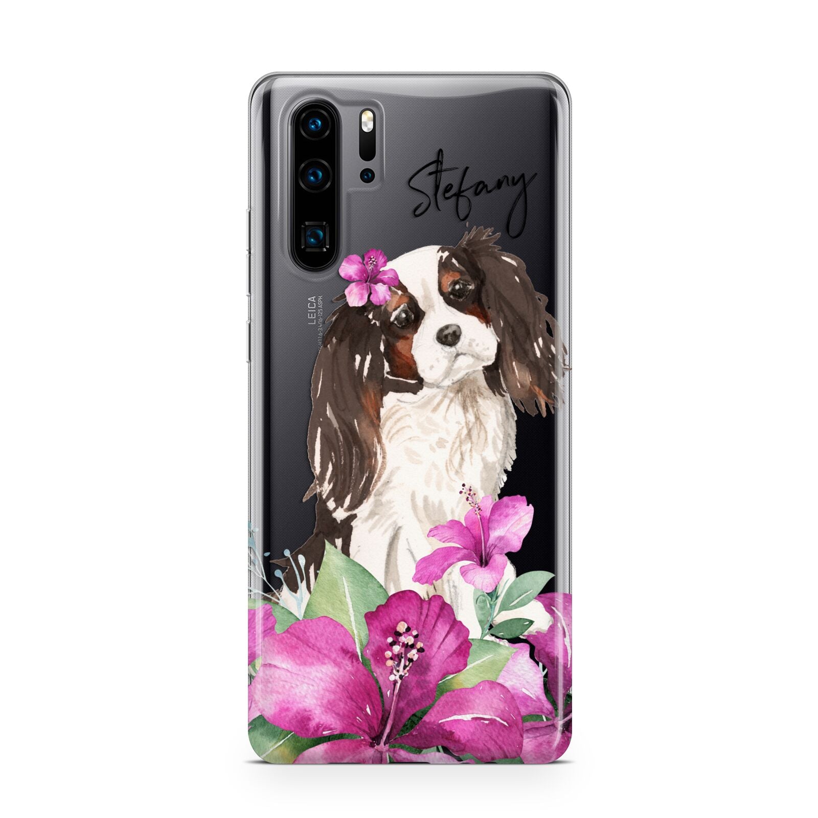 Personalised Cavalier King Charles Spaniel Huawei P30 Pro Phone Case