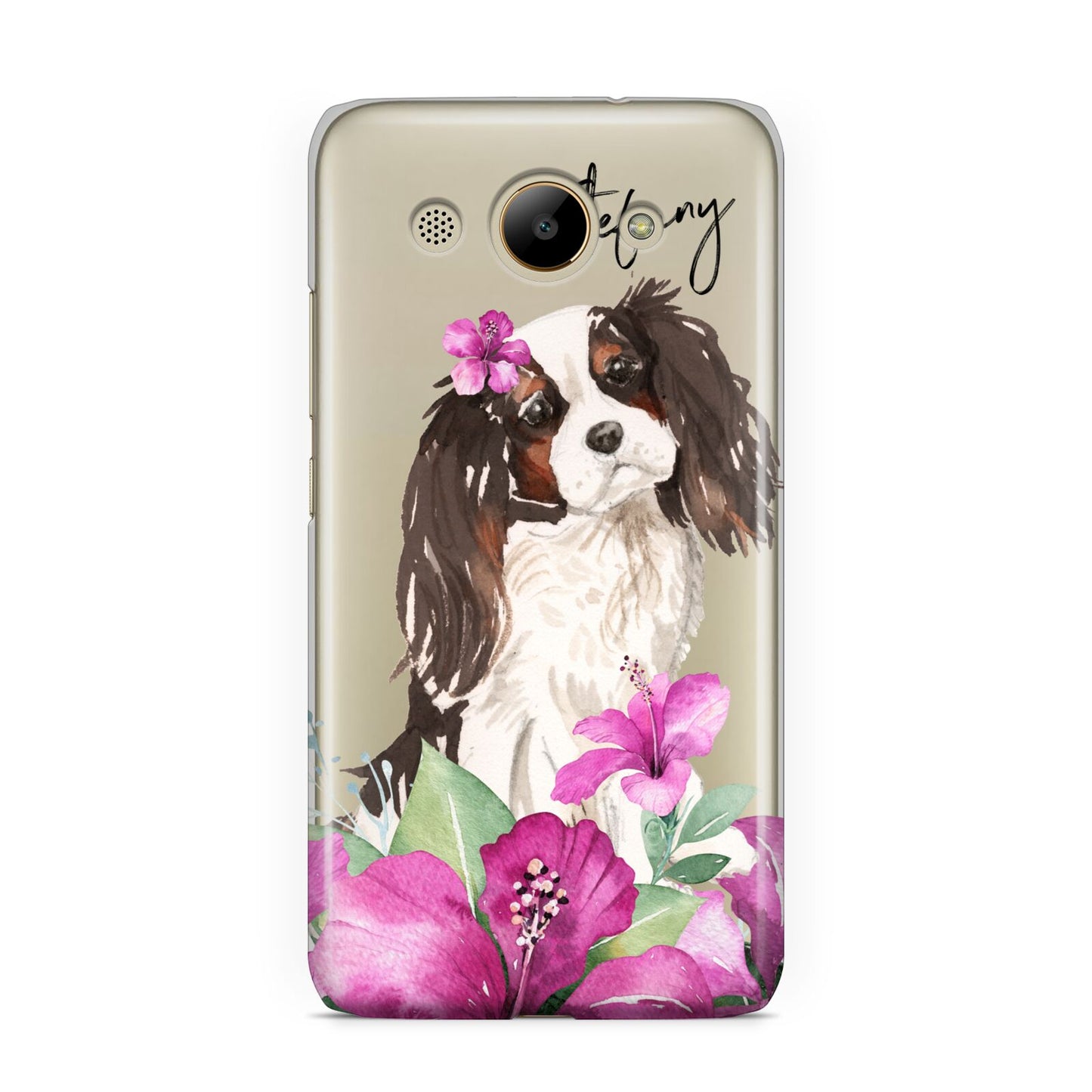 Personalised Cavalier King Charles Spaniel Huawei Y3 2017