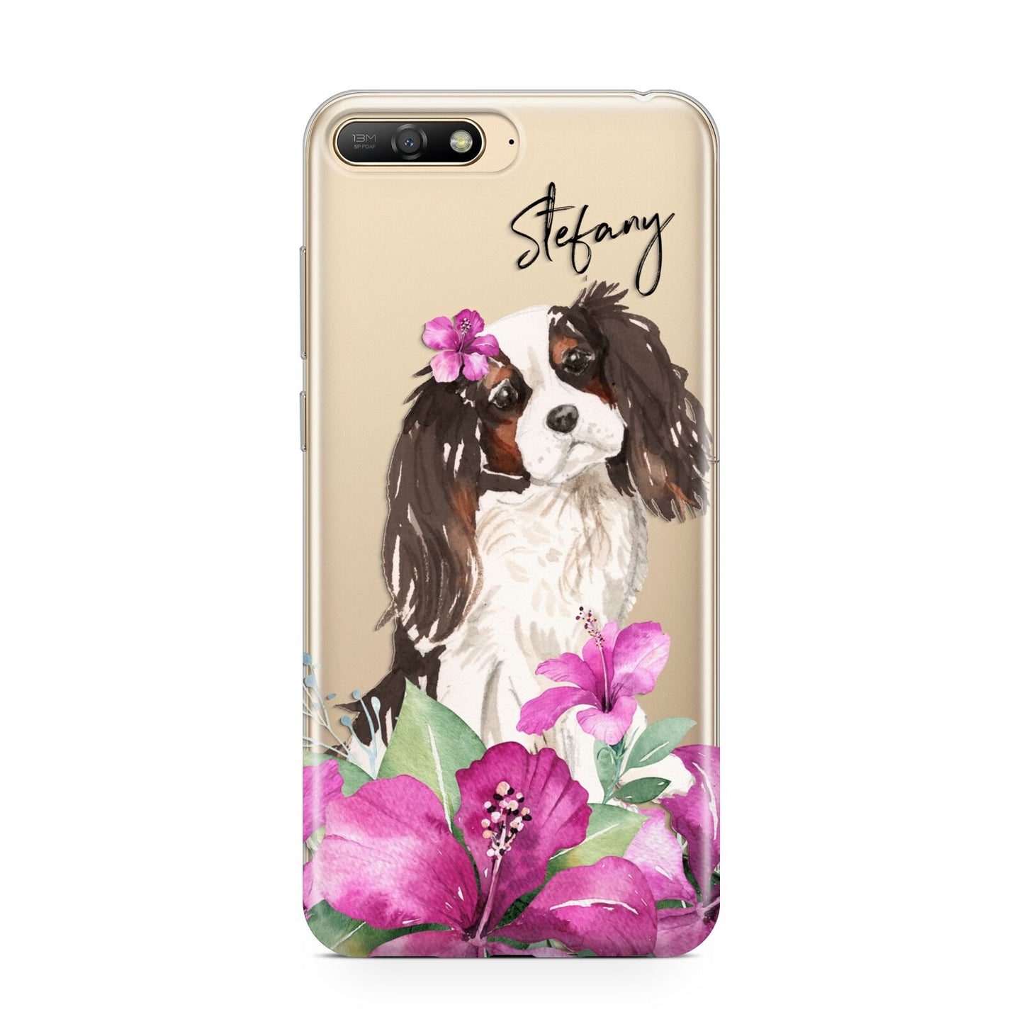 Personalised Cavalier King Charles Spaniel Huawei Y6 2018