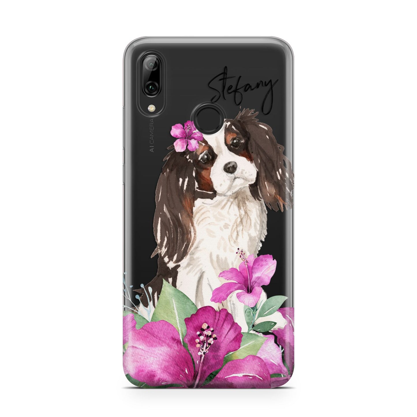 Personalised Cavalier King Charles Spaniel Huawei Y7 2019