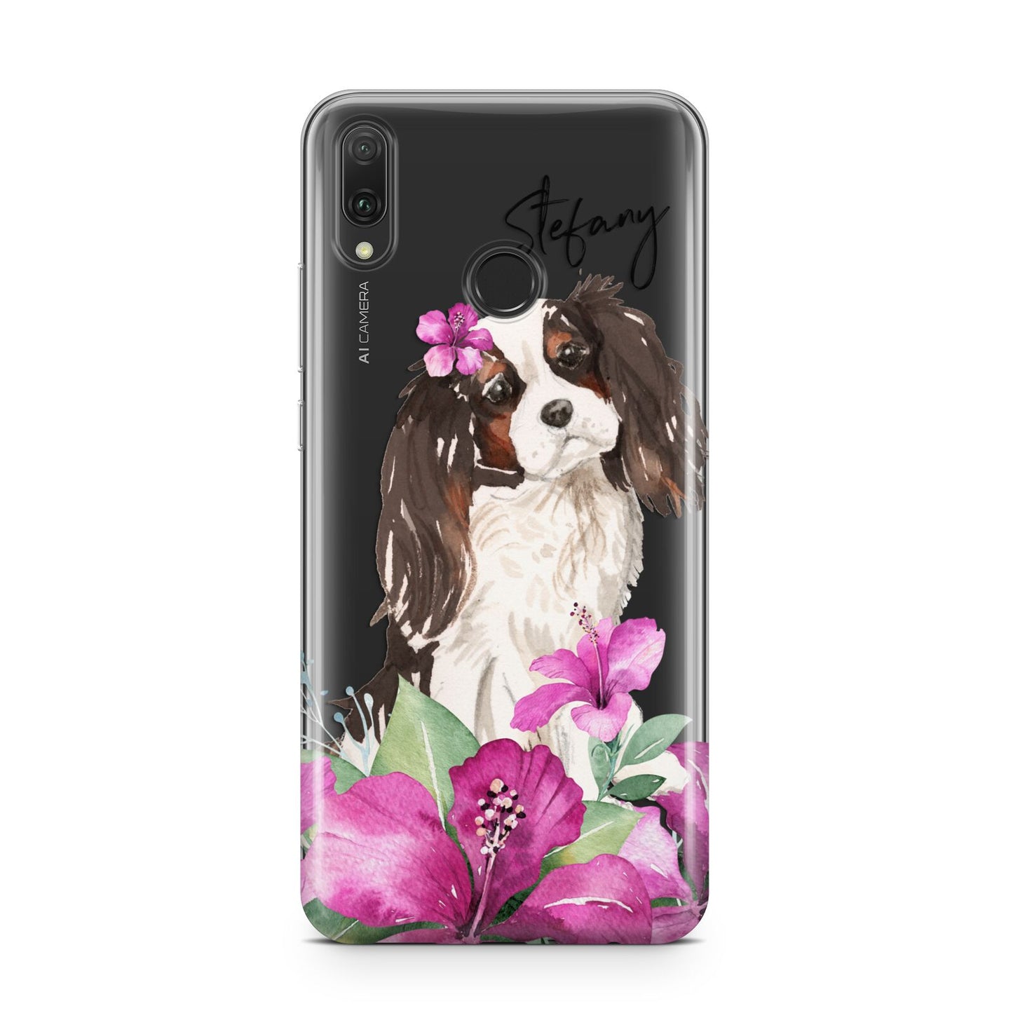 Personalised Cavalier King Charles Spaniel Huawei Y9 2019