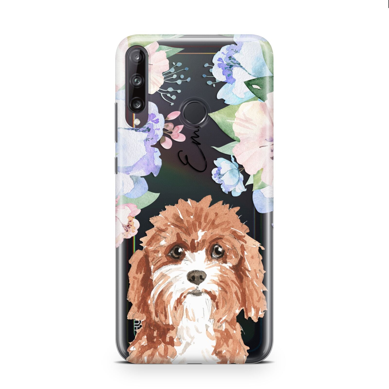 Personalised Cavapoo Huawei P40 Lite E Phone Case