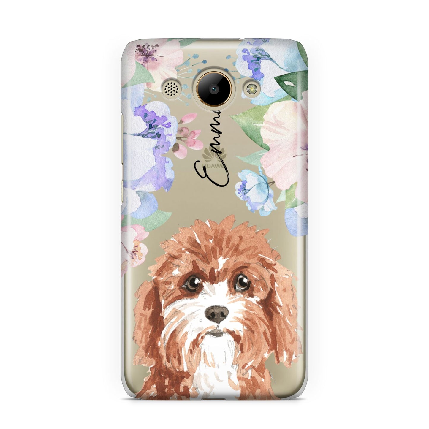 Personalised Cavapoo Huawei Y3 2017