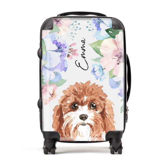 Personalised Cavapoo Suitcase