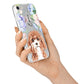 Personalised Cavapoo iPhone 7 Bumper Case on Silver iPhone Alternative Image