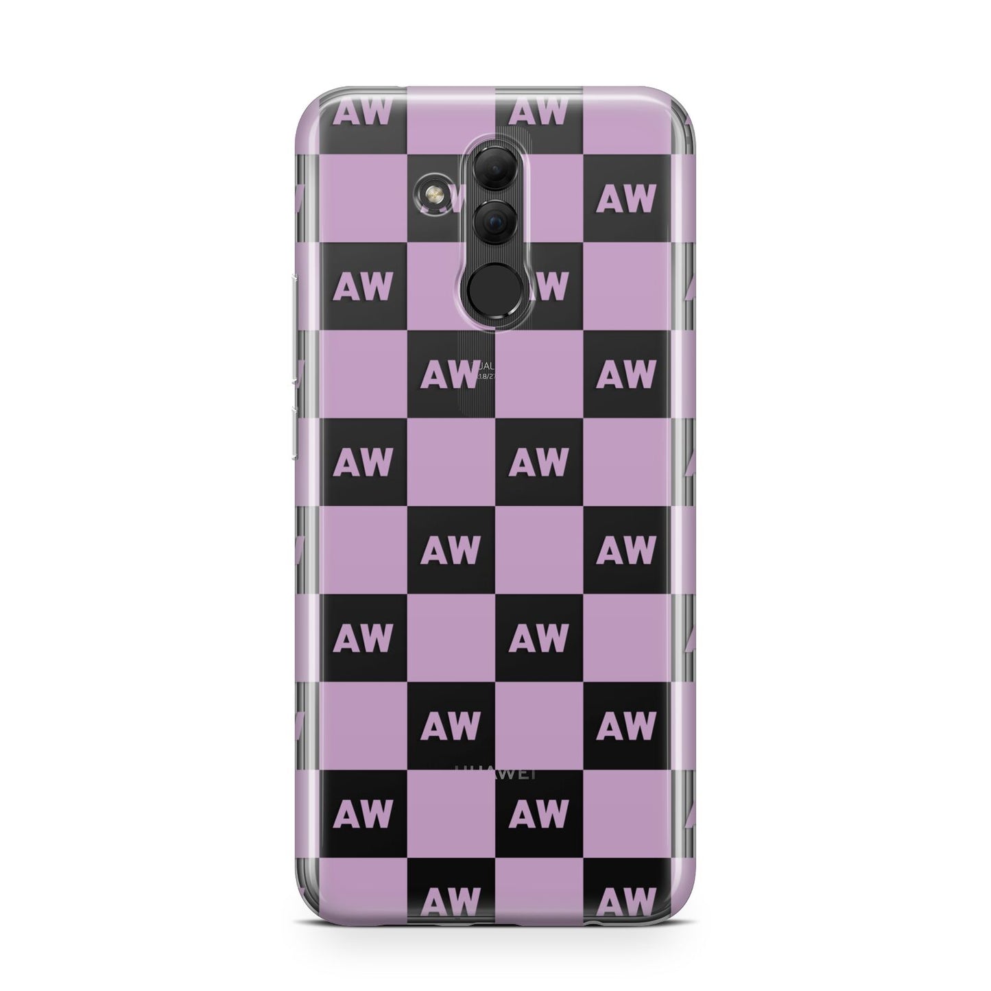 Personalised Check Grid Huawei Mate 20 Lite