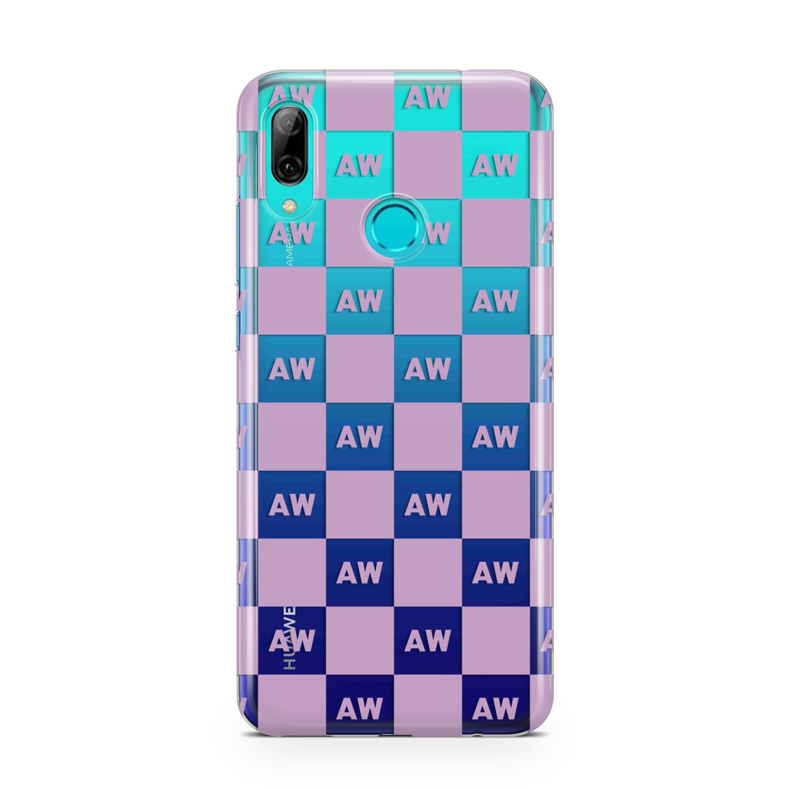 Personalised Check Grid Huawei P Smart 2019 Case