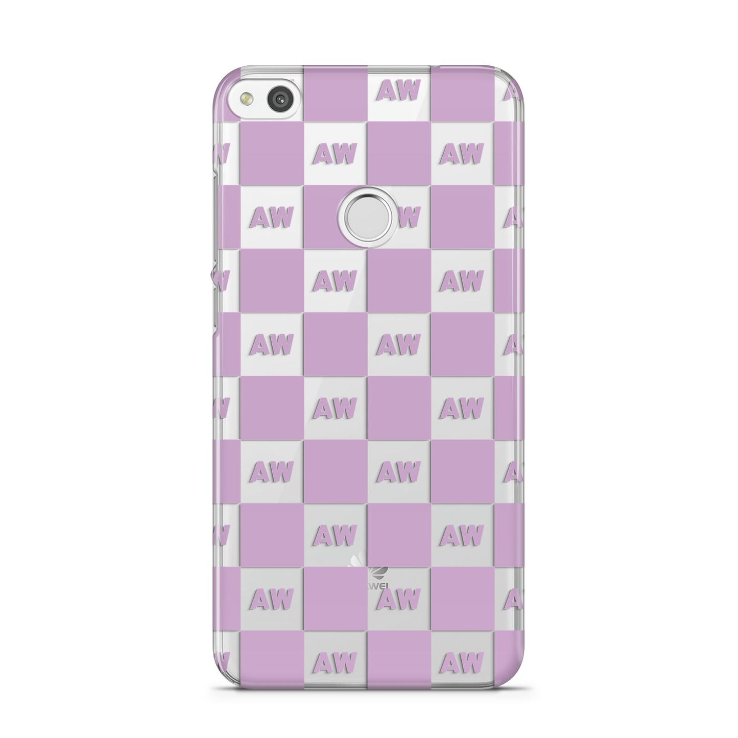 Personalised Check Grid Huawei P8 Lite Case