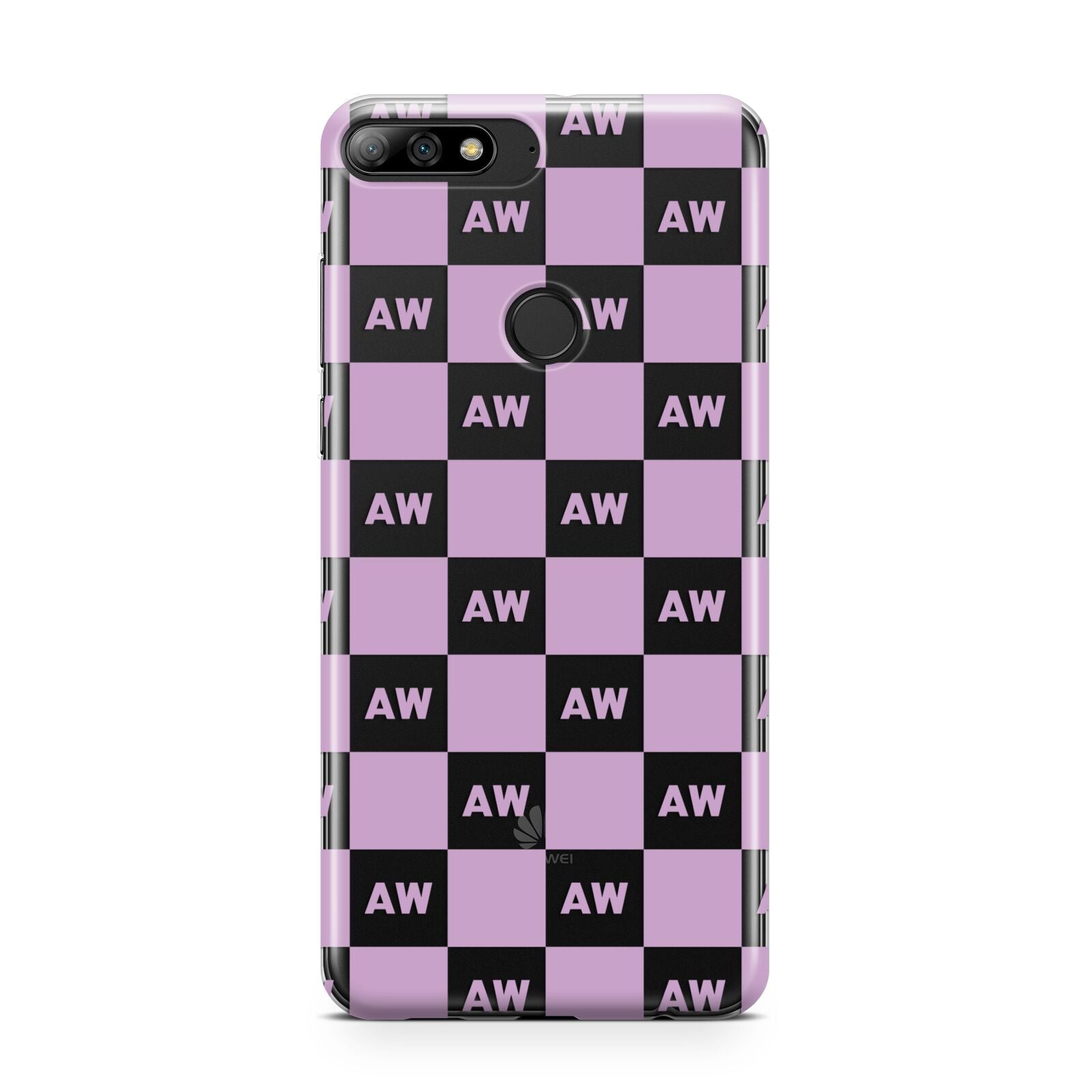 Personalised Check Grid Huawei Y7 2018