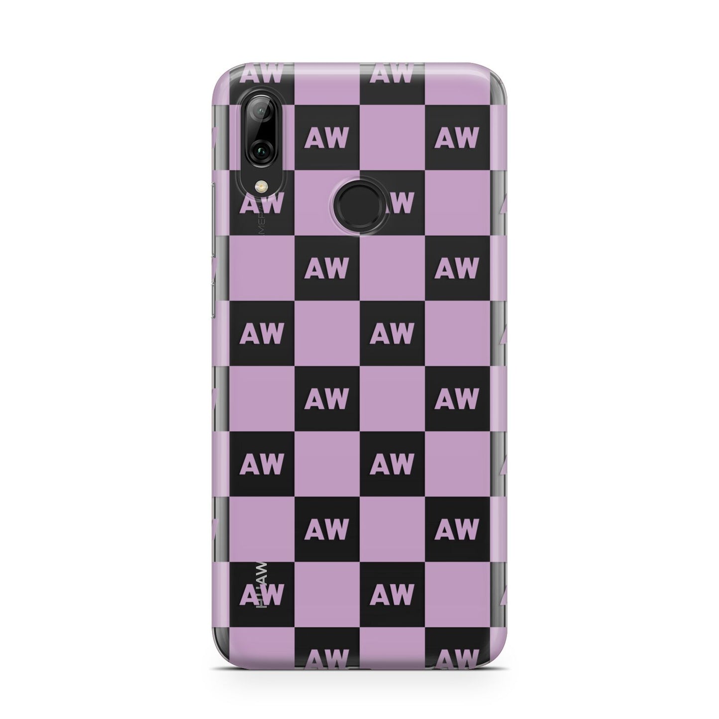 Personalised Check Grid Huawei Y7 2019