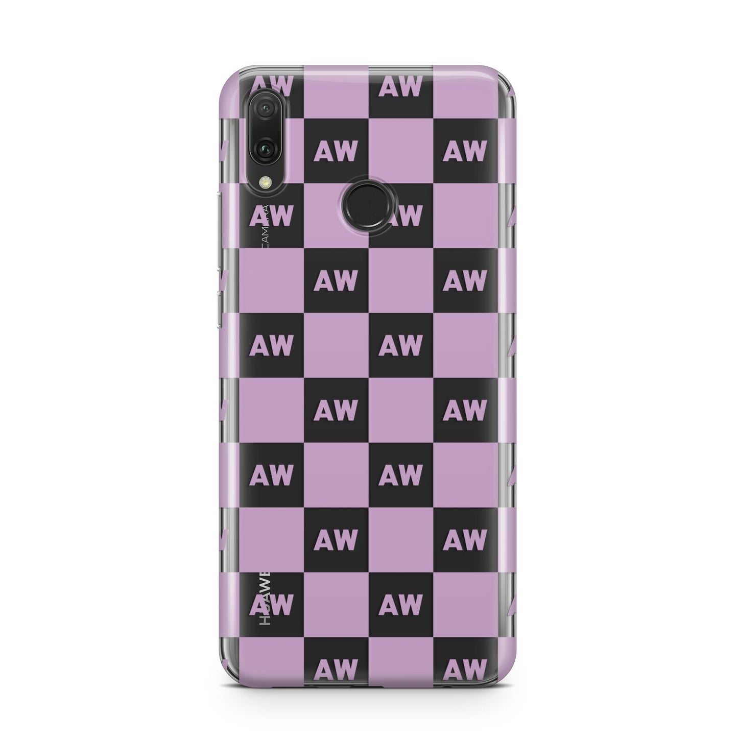 Personalised Check Grid Huawei Y9 2019