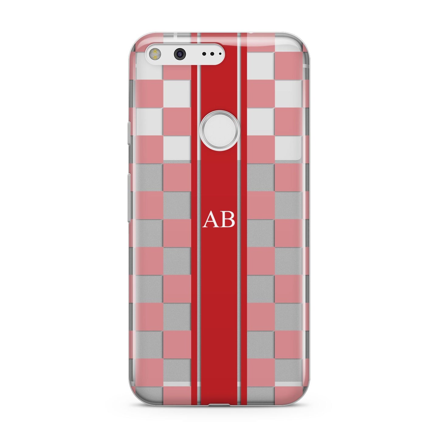 Personalised Checkered Google Pixel Case