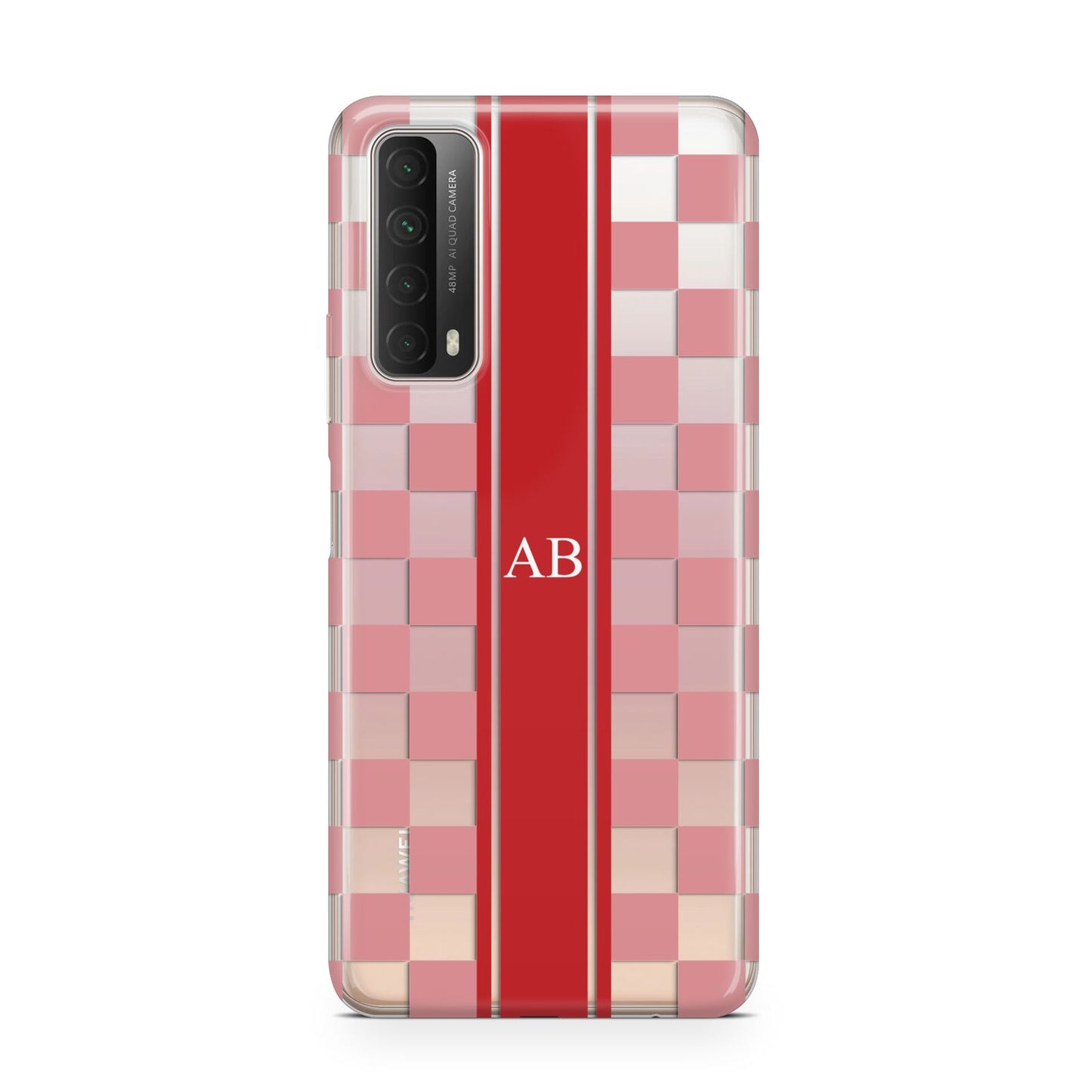 Personalised Checkered Huawei P Smart 2021