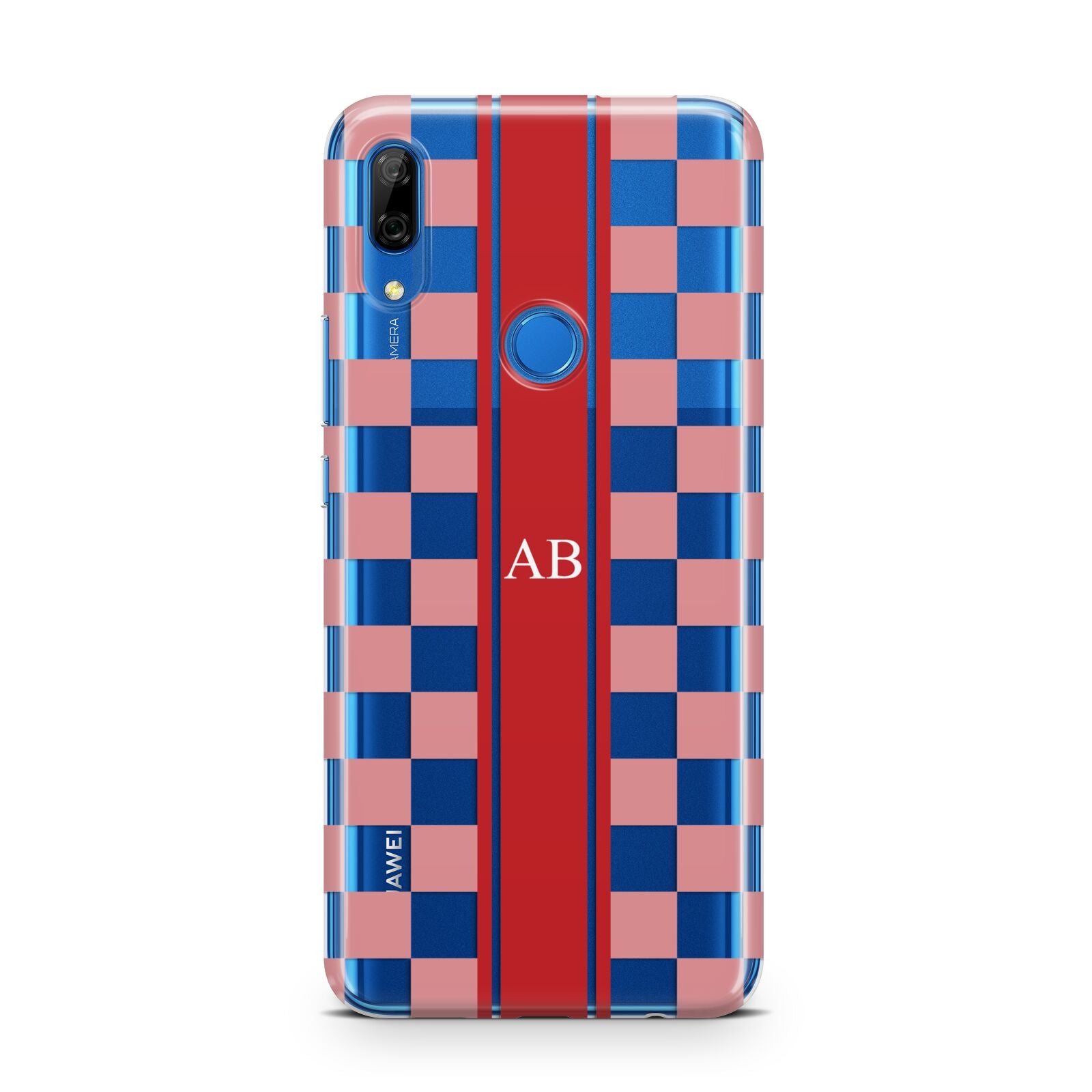 Personalised Checkered Huawei P Smart Z