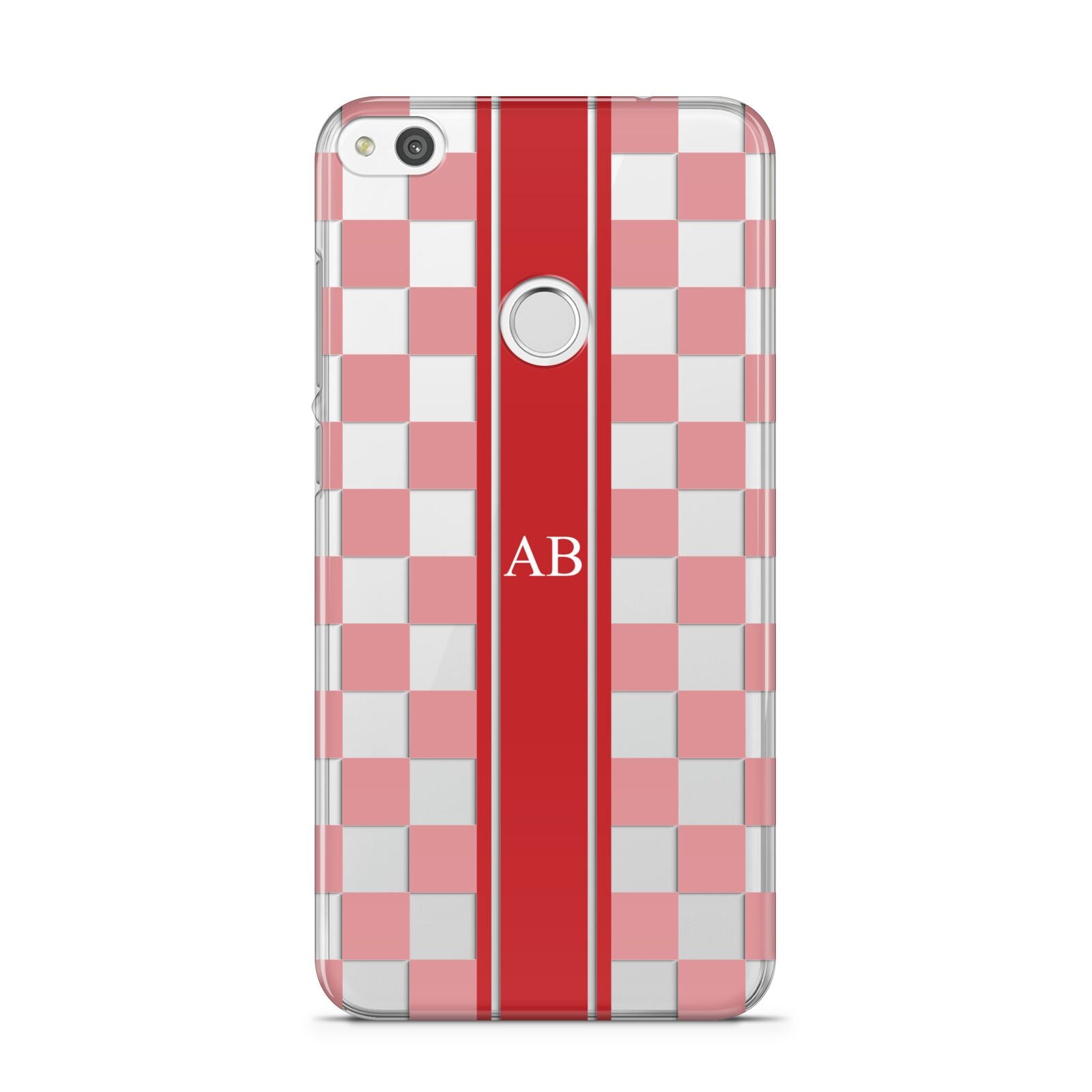 Personalised Checkered Huawei P8 Lite Case