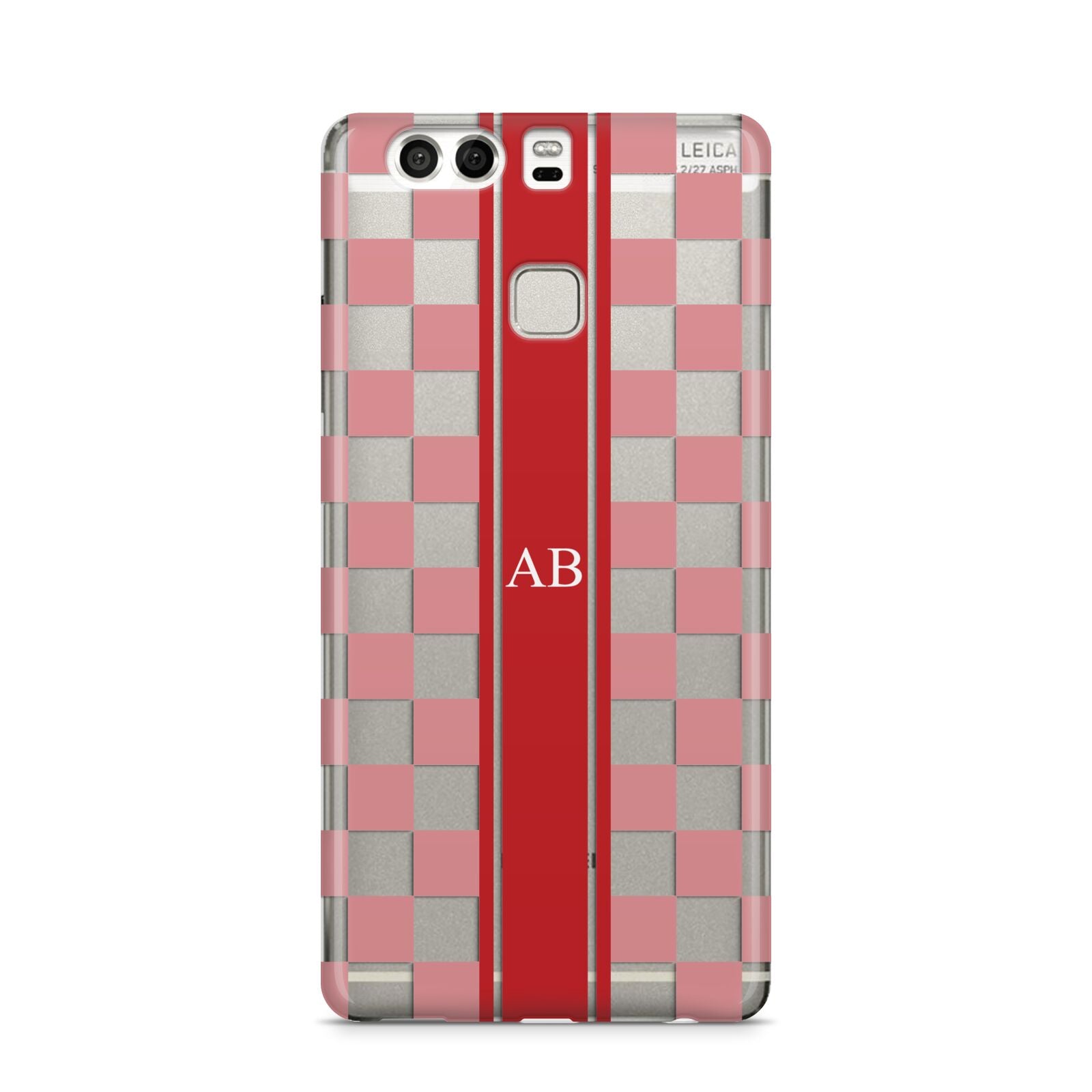 Personalised Checkered Huawei P9 Case