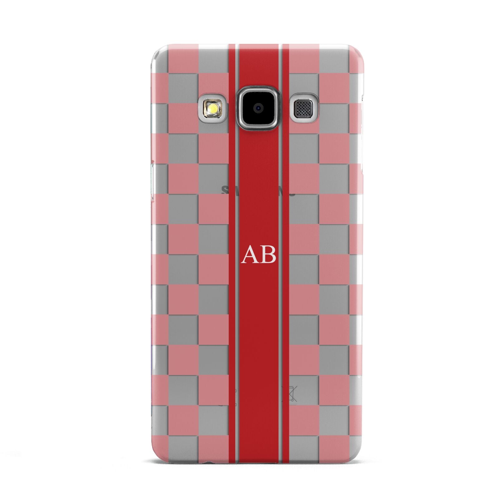 Personalised Checkered Samsung Galaxy A5 Case