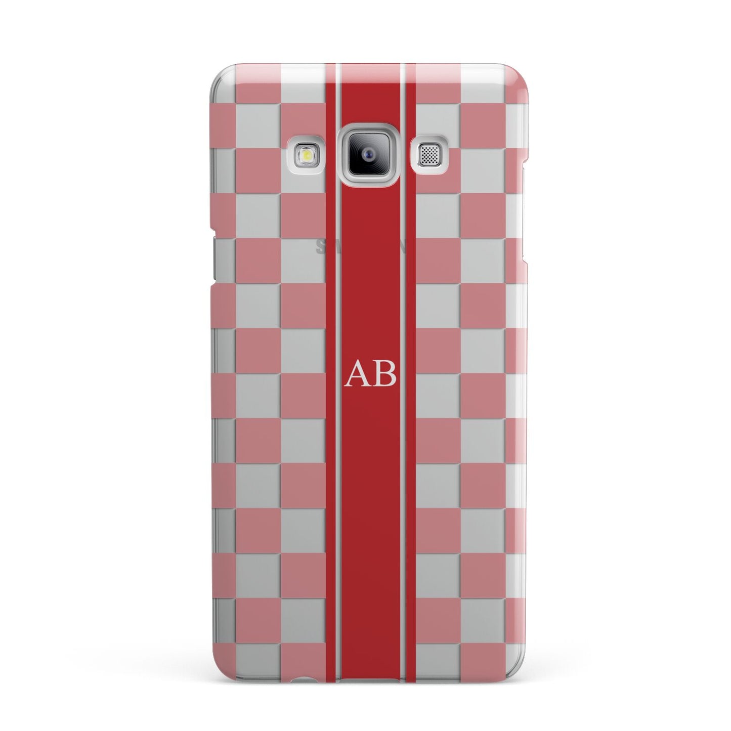 Personalised Checkered Samsung Galaxy A7 2015 Case