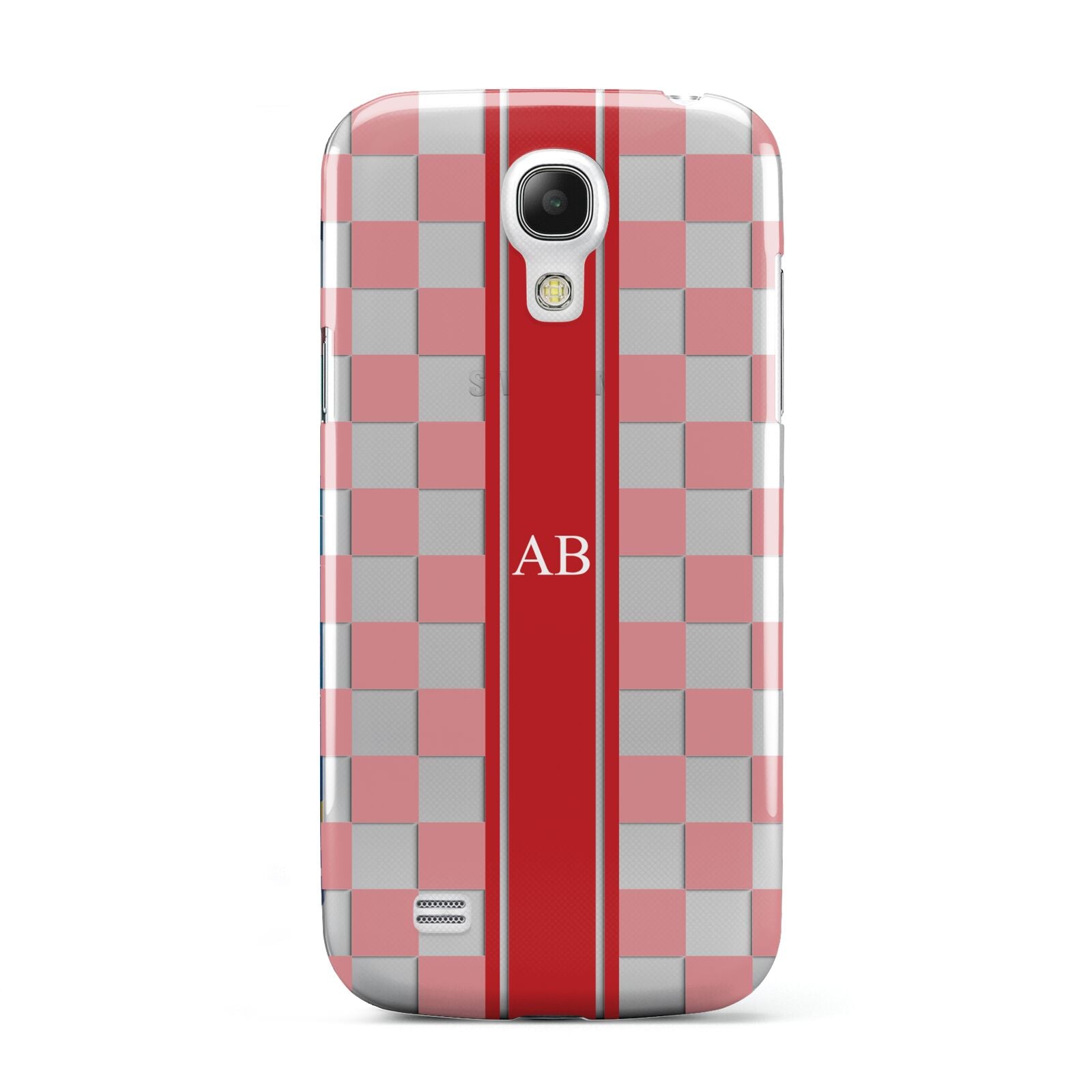 Personalised Checkered Samsung Galaxy S4 Mini Case